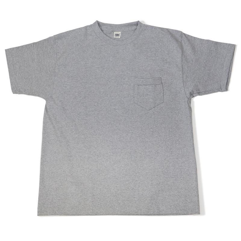 Denime by Warehouse Lot 273 - Crew Neck Pocket Tee - Heather Gray