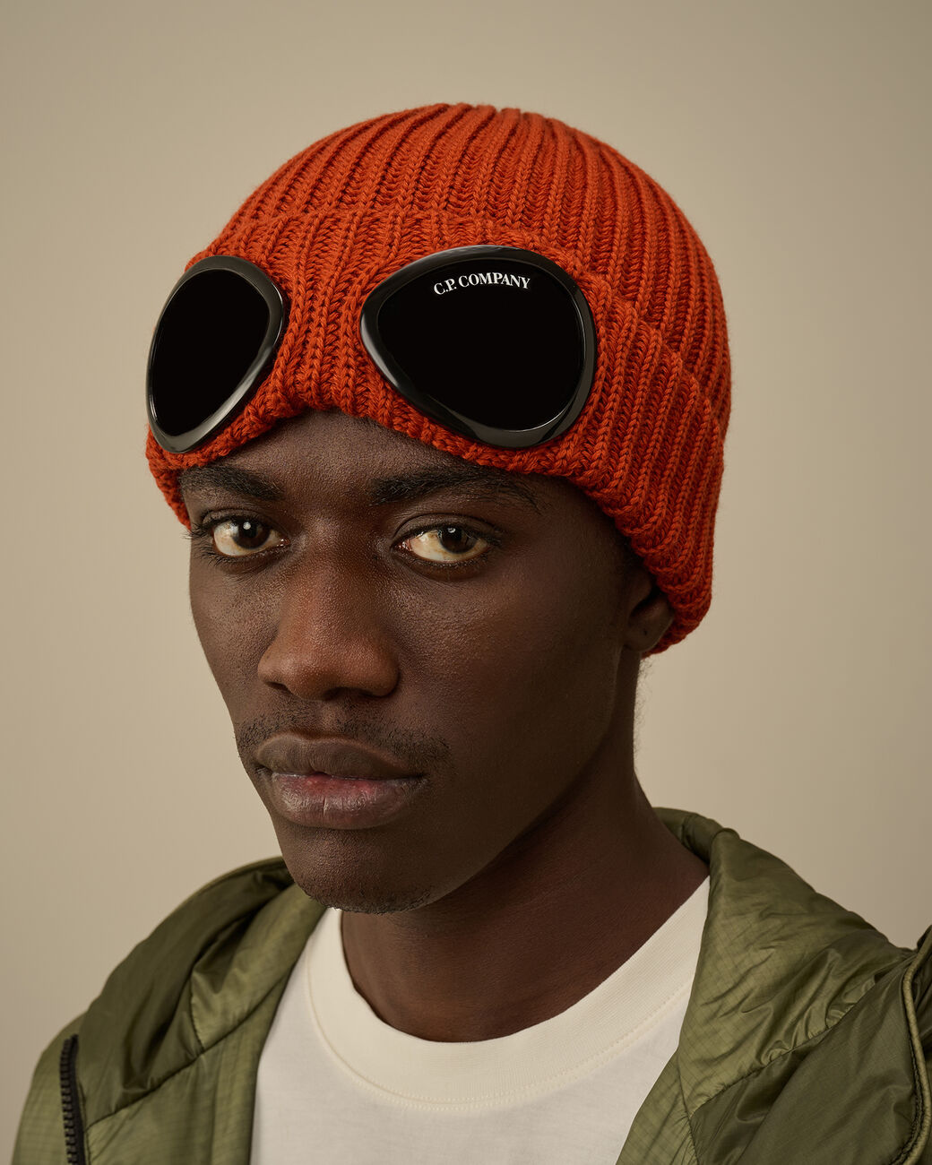 Company Extrafine Merino Wool Goggle Beanie Bombay Brown