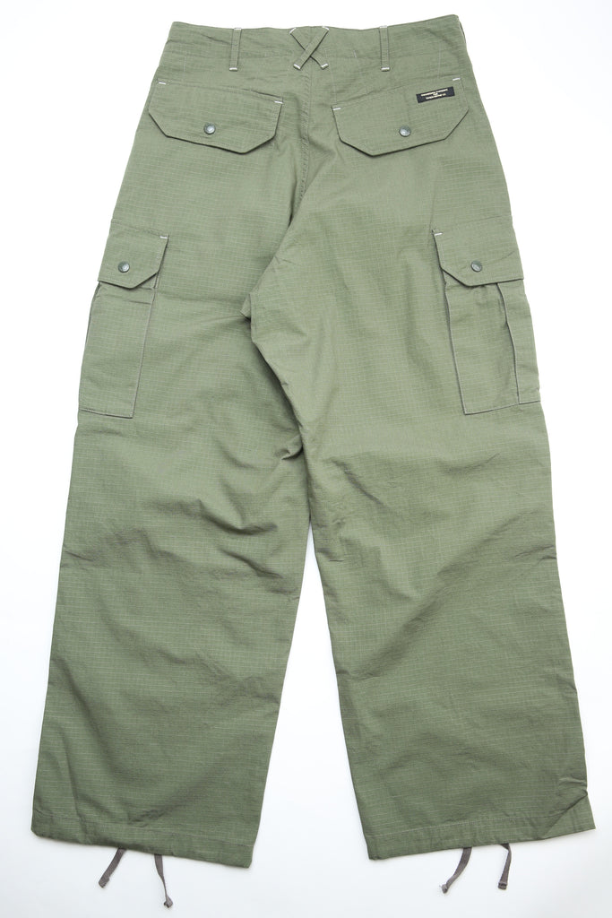 Engineered Garments X Totem FU Over Pants - Olive Ripstop – Totem