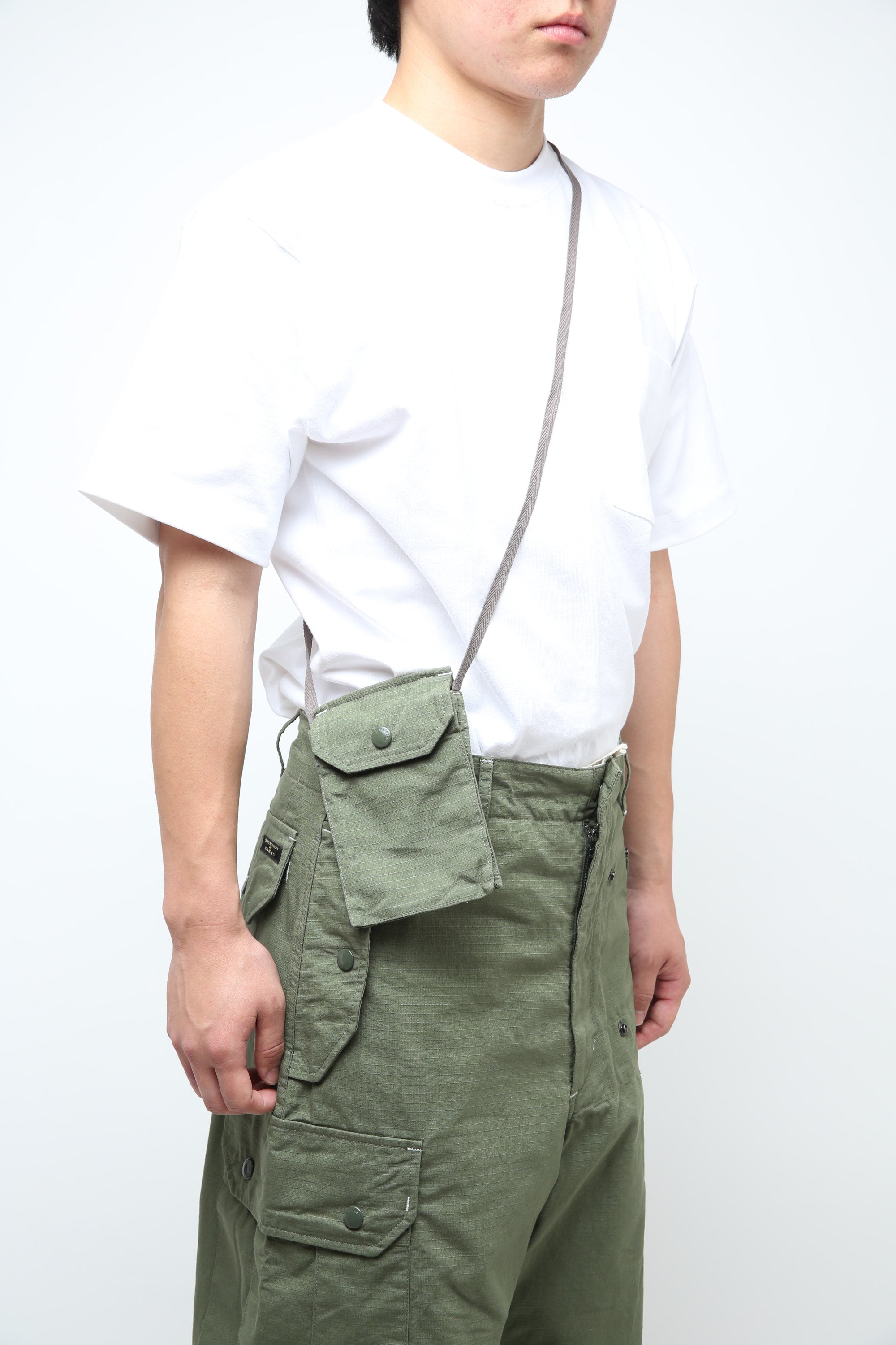 Engineered Garments X Totem FU Over Pants - Olive Ripstop