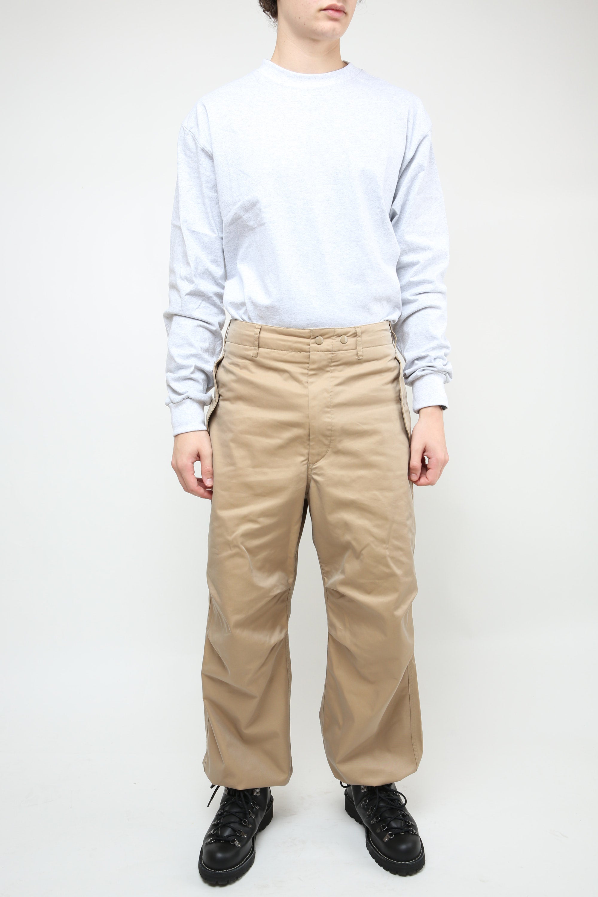 Engineered Garments x Totem EXCLUSIVE Over Pant - Khaki PC Iridescent Twill  - XS