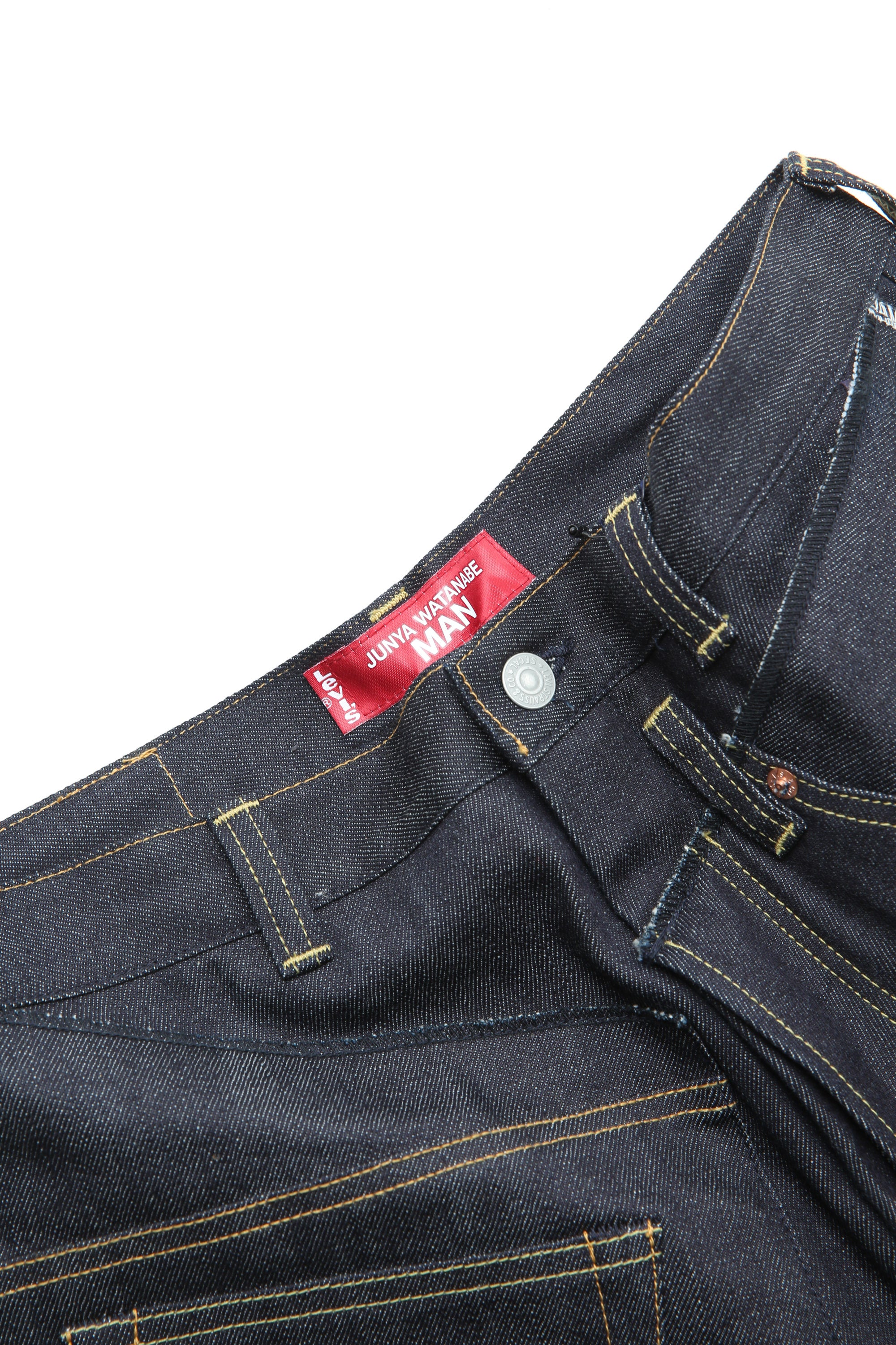 JUNYA WATANABE MAN - MEN'S LEVI'S DENIM PANTS - INDIGO - {WM-P201-S24}