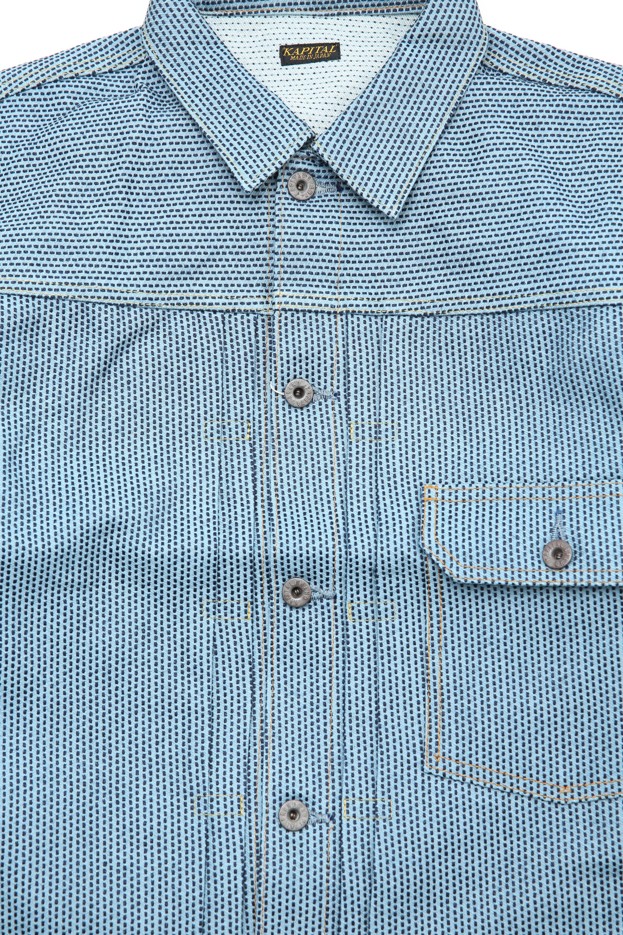Kapital CENTURY DENIM 1ST JACKET - No.3-S+A – Totem Brand Co.
