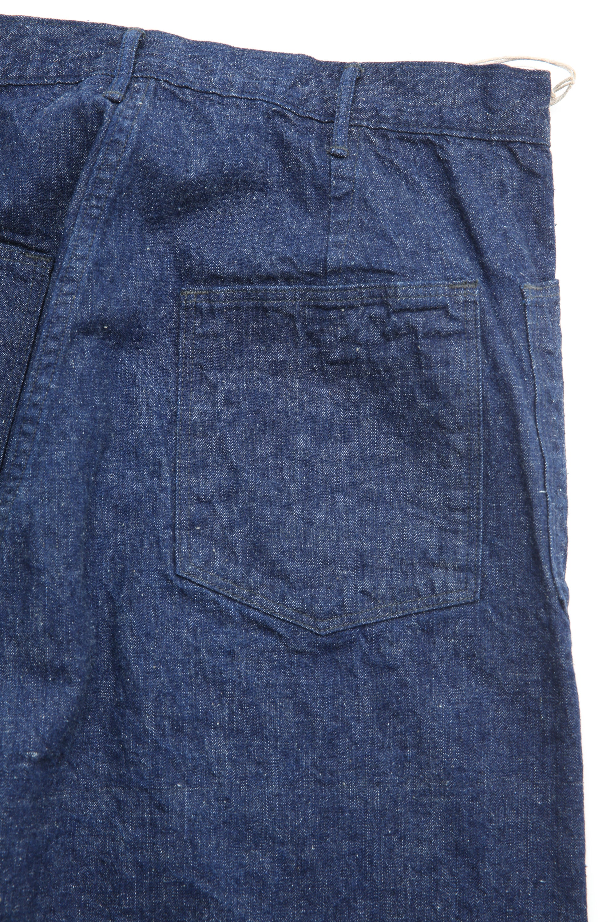 orSlow- US NAVY SIDE SEAMLESS DENIM PANTS- One Wash – Totem