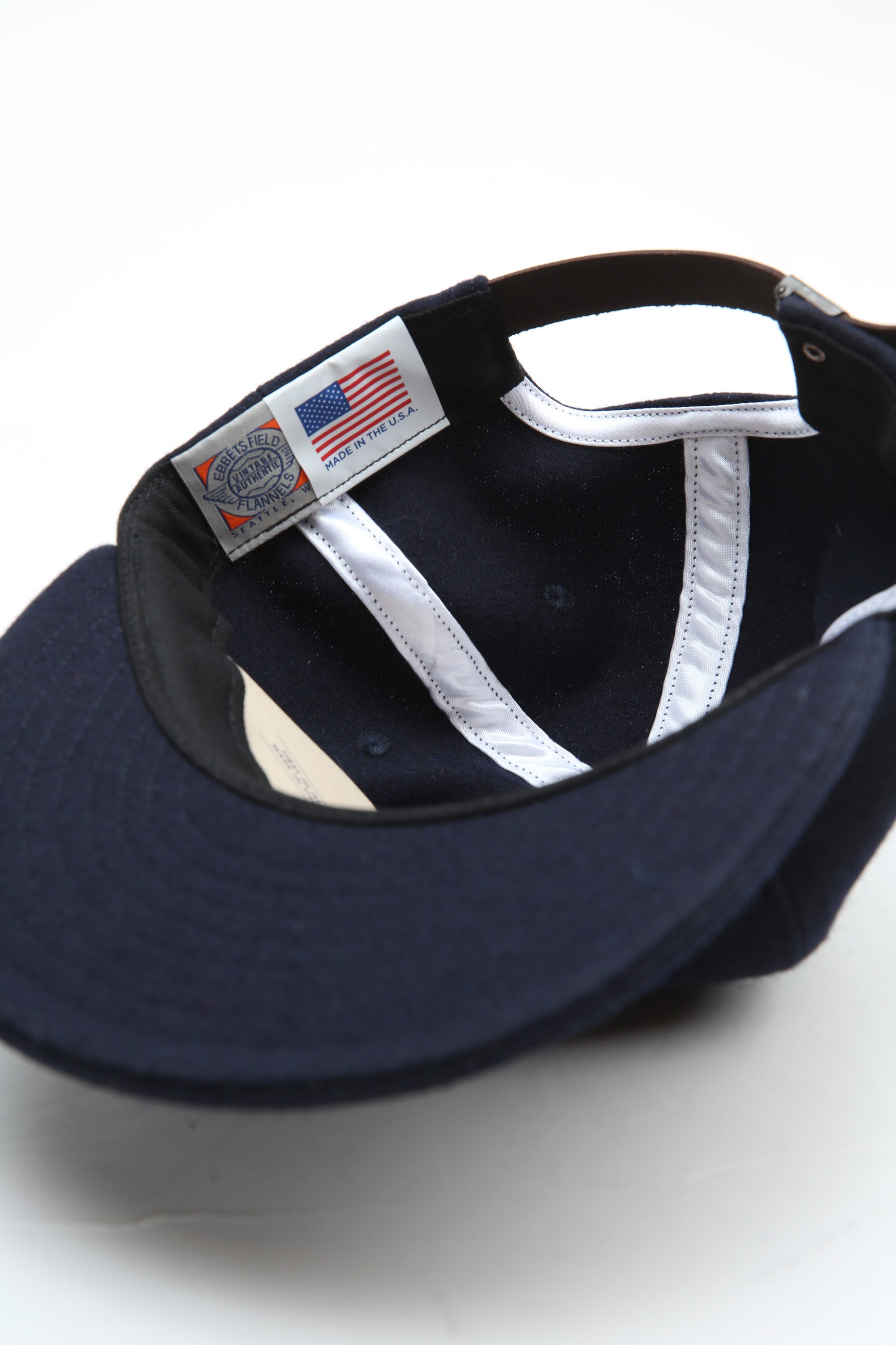 Ebbets x Totem Brand Cap Navy Wool EXCLUSIVE - Main Image