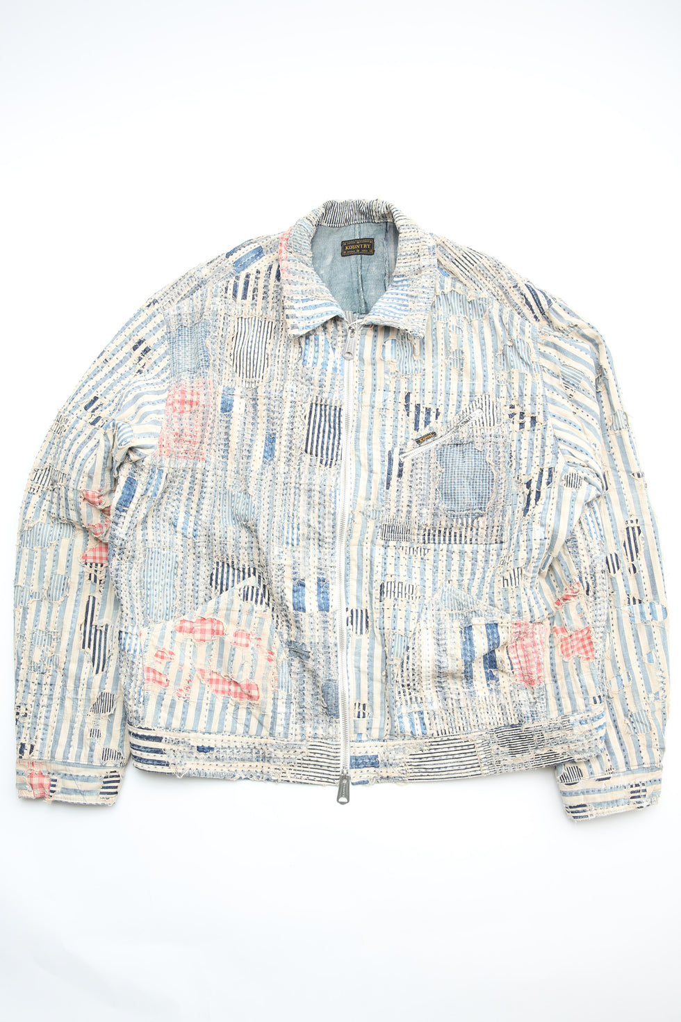 Kapital LIBERTY-BORO ZIP UP Blouson - Hickory – Totem Brand Co 
