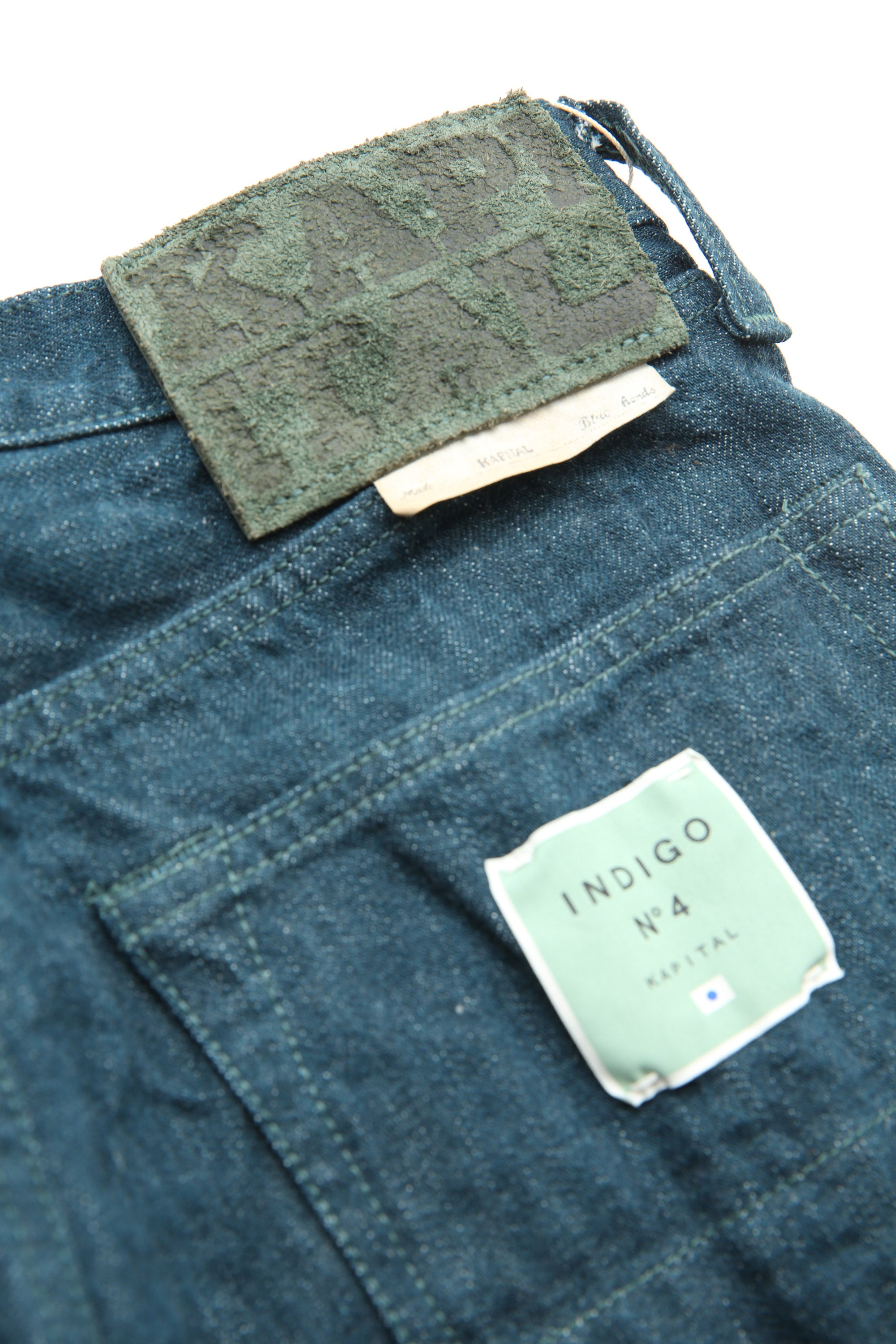 Kapital No.4 Plant Dyed Denim 5P MONKEY CISCO - NO4 - (K2304LP099) - 32