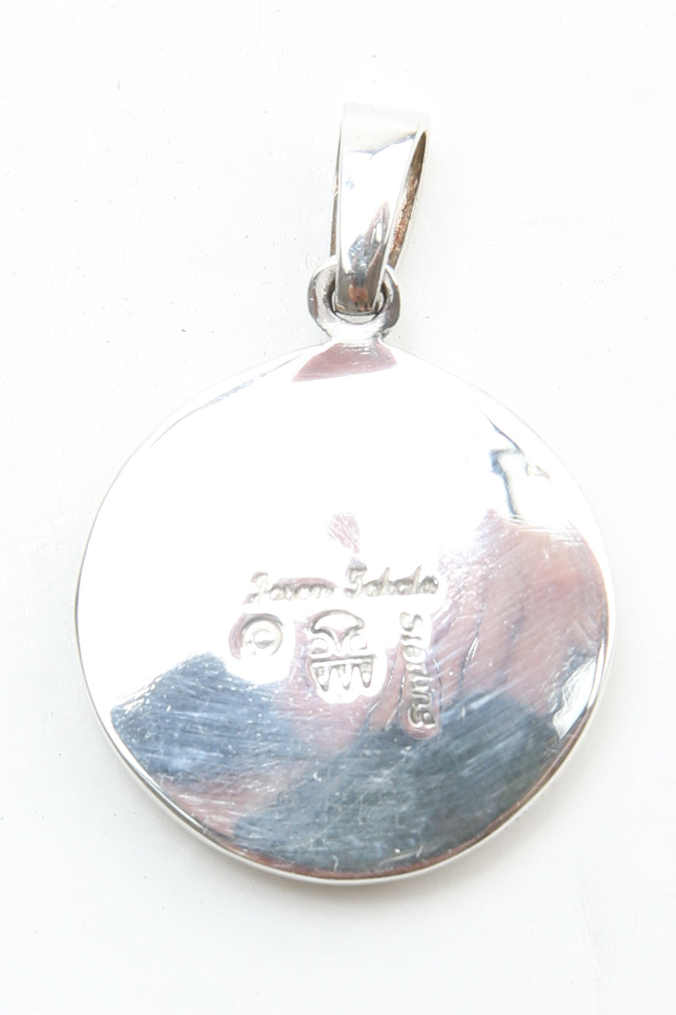 Sterling Silver Pendant by Jason Takala - Man in the Maze (1.0