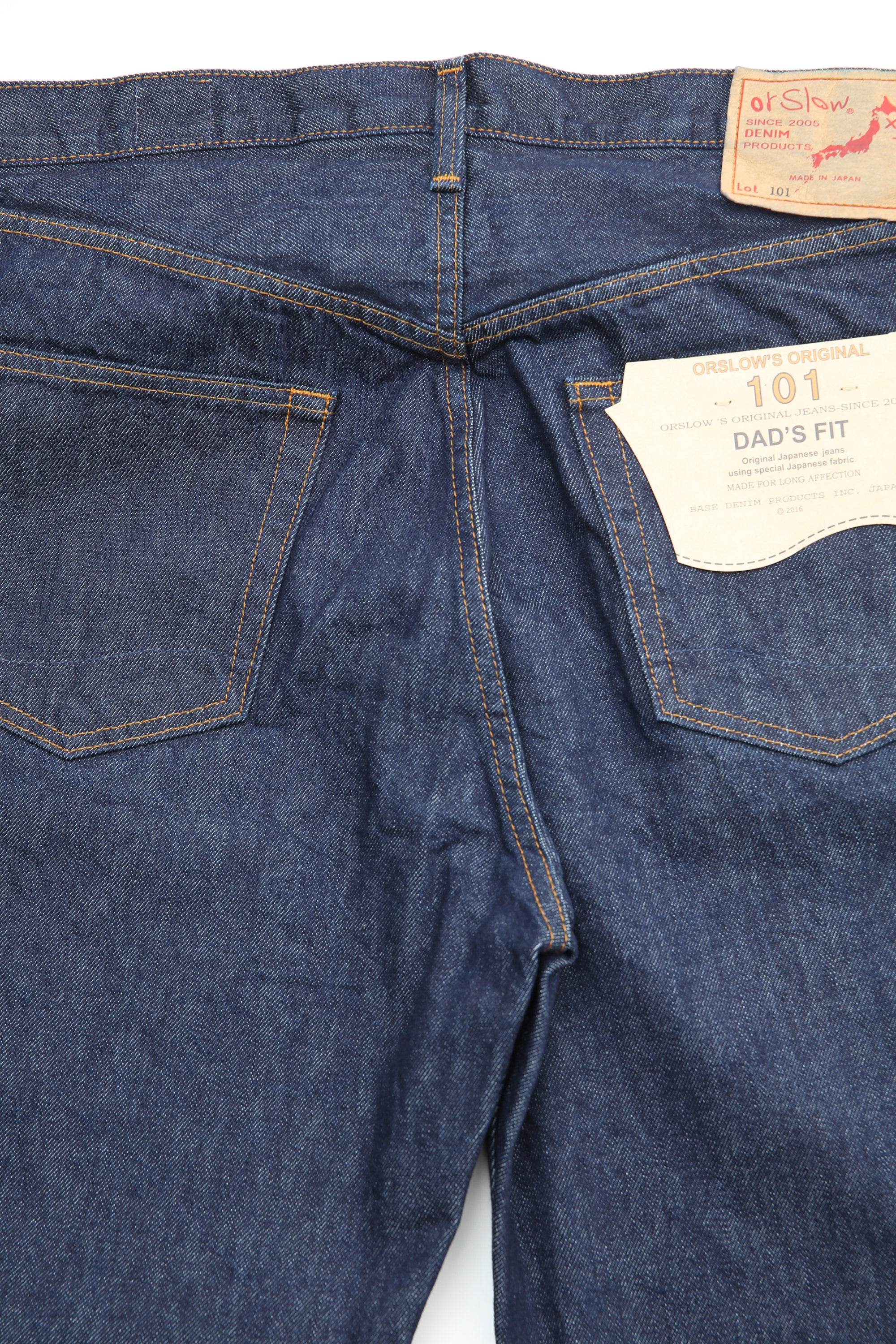 orSlow 101 DAD'S FIT DENIM PANTS (UNISEX) - One Wash – Totem Brand Co.