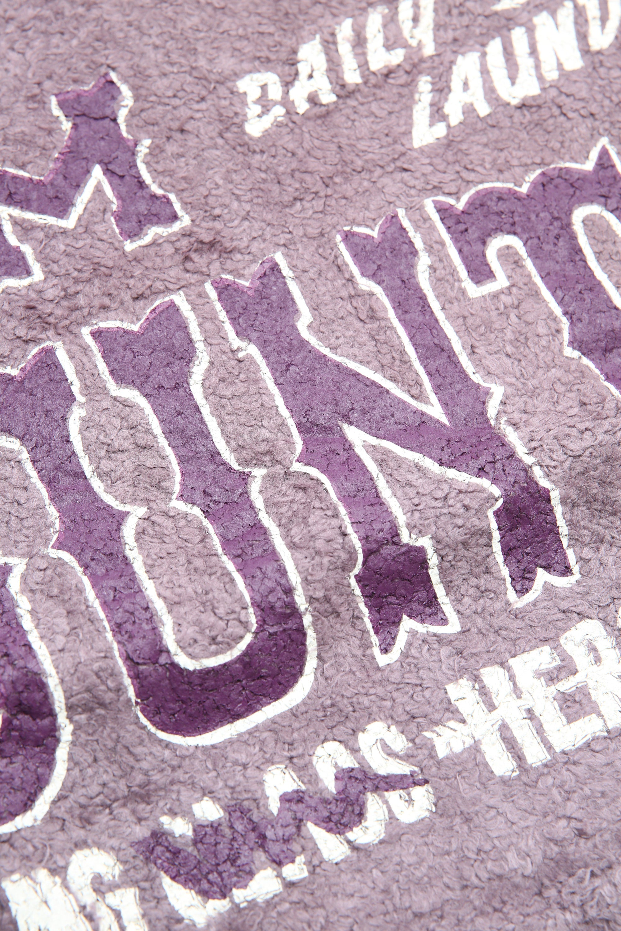 Kapital 30/ -SWT Knit x Fur Grizzly Crewneck ('EM KOUNTRY) - Light