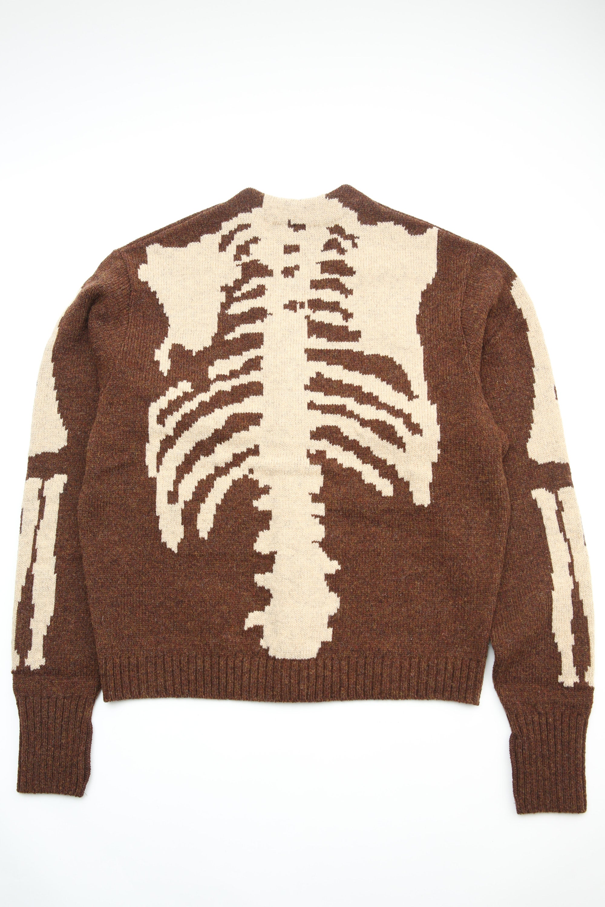 Kapital 5G Wool BONE Short Cardigan - Brown – Totem Brand Co.