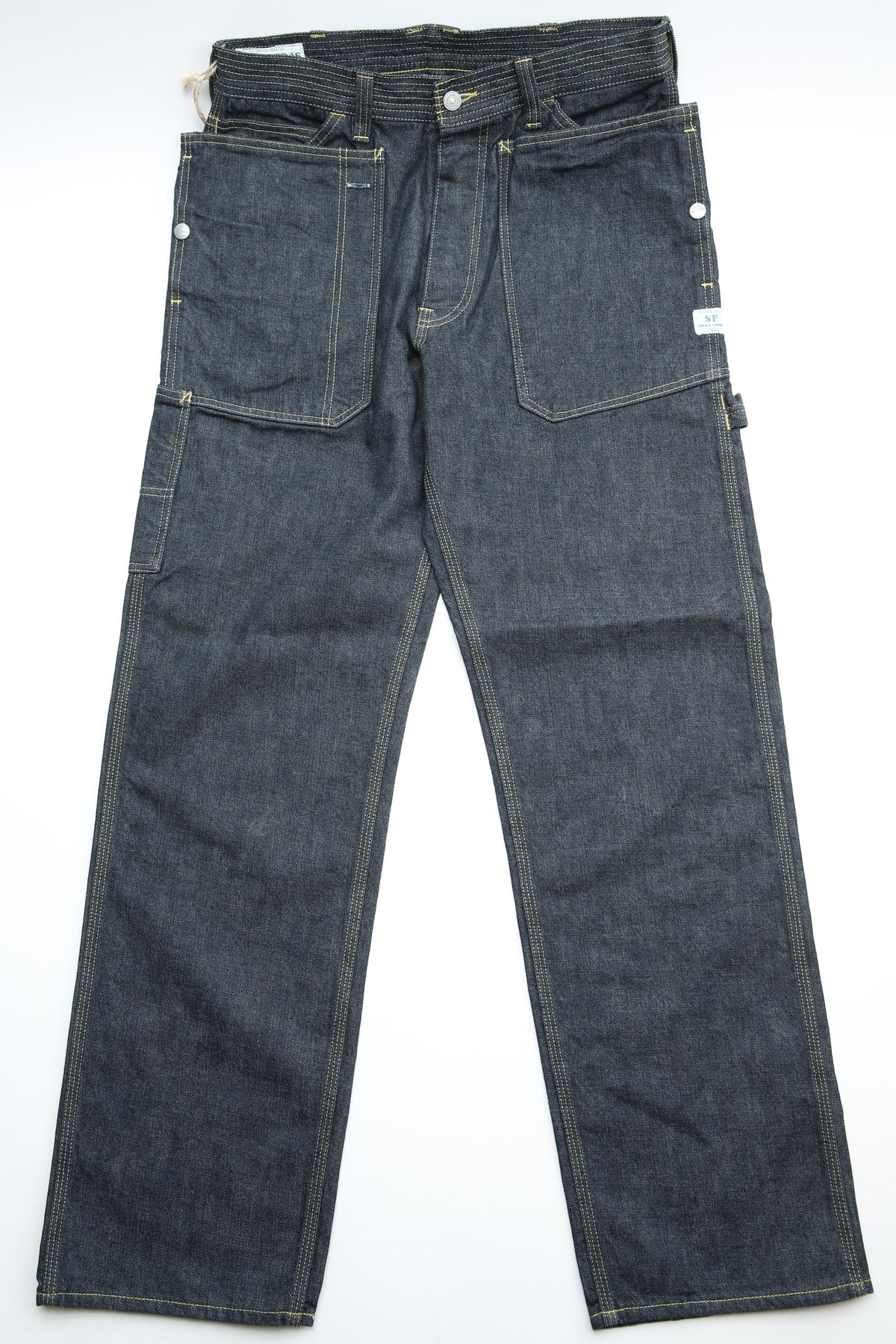 Sassafras Fall Leaf Gardener Pant 13.5 oz. Denim - Indigo – Totem 
