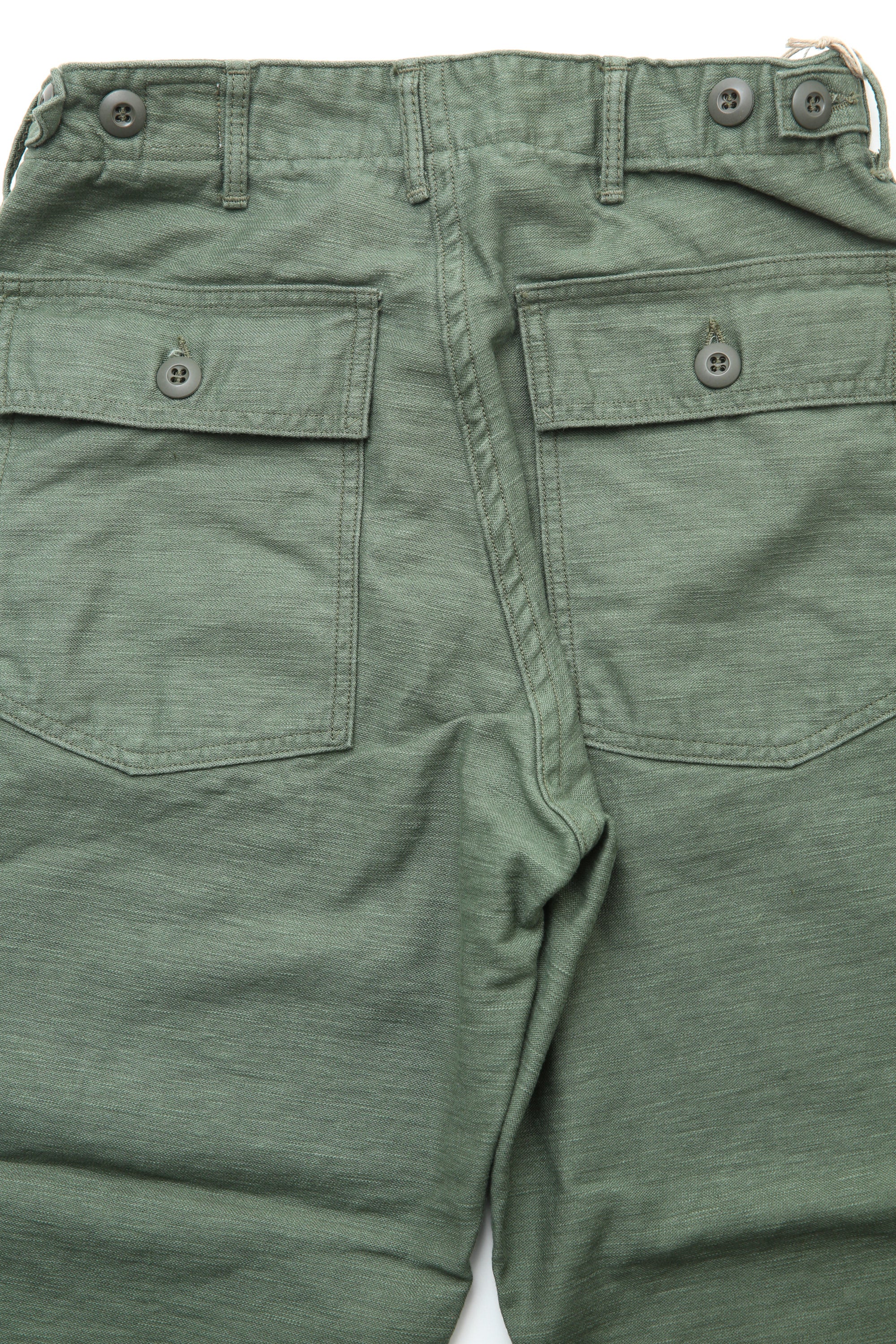 orSlow Women's Short Length U.S. Army Fatigue Pants (REGULAR FIT