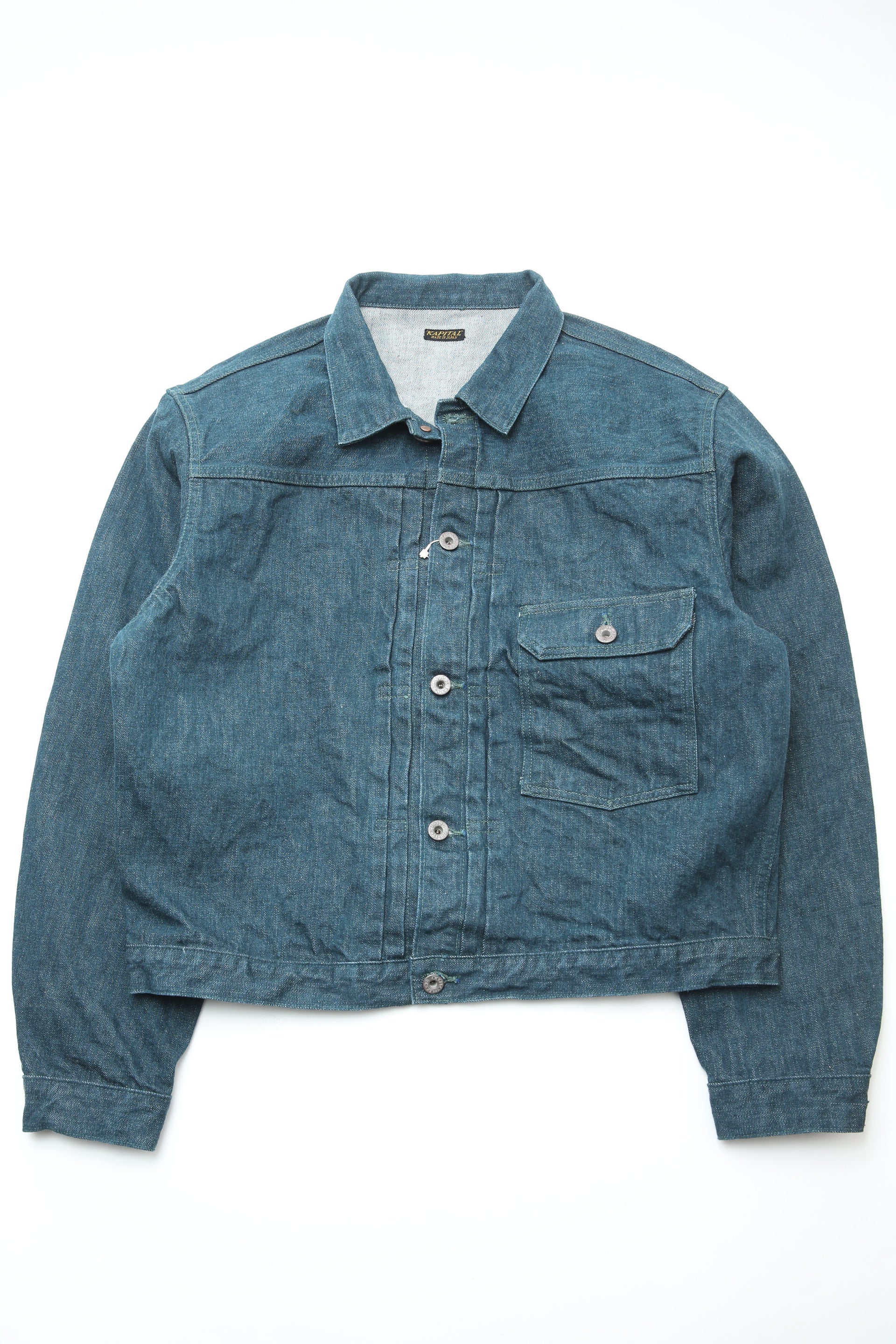 Kapital - No.4 Plant Dyed Denim 1st Jacket – Totem Brand Co