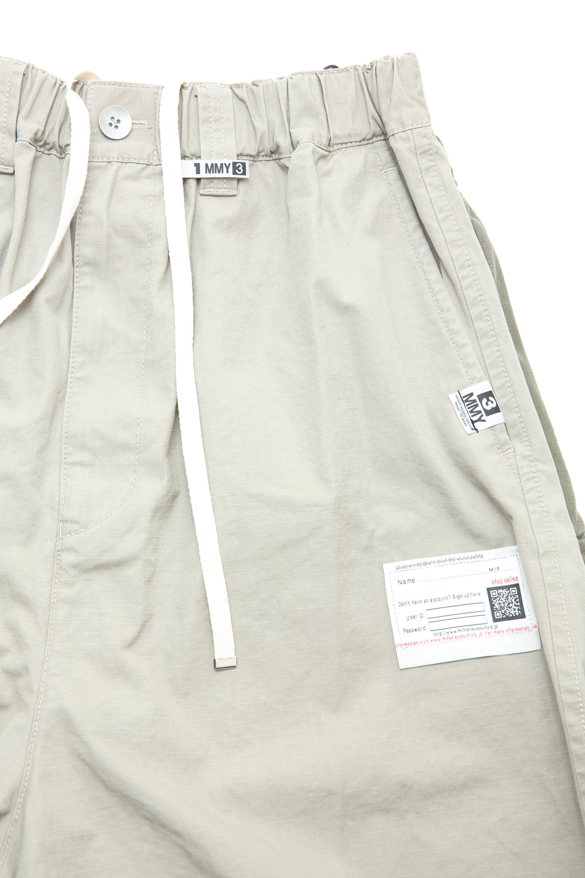 Maison Mihara Yasuhiro - Four Legs Shorts - Khaki – Totem Brand Co.