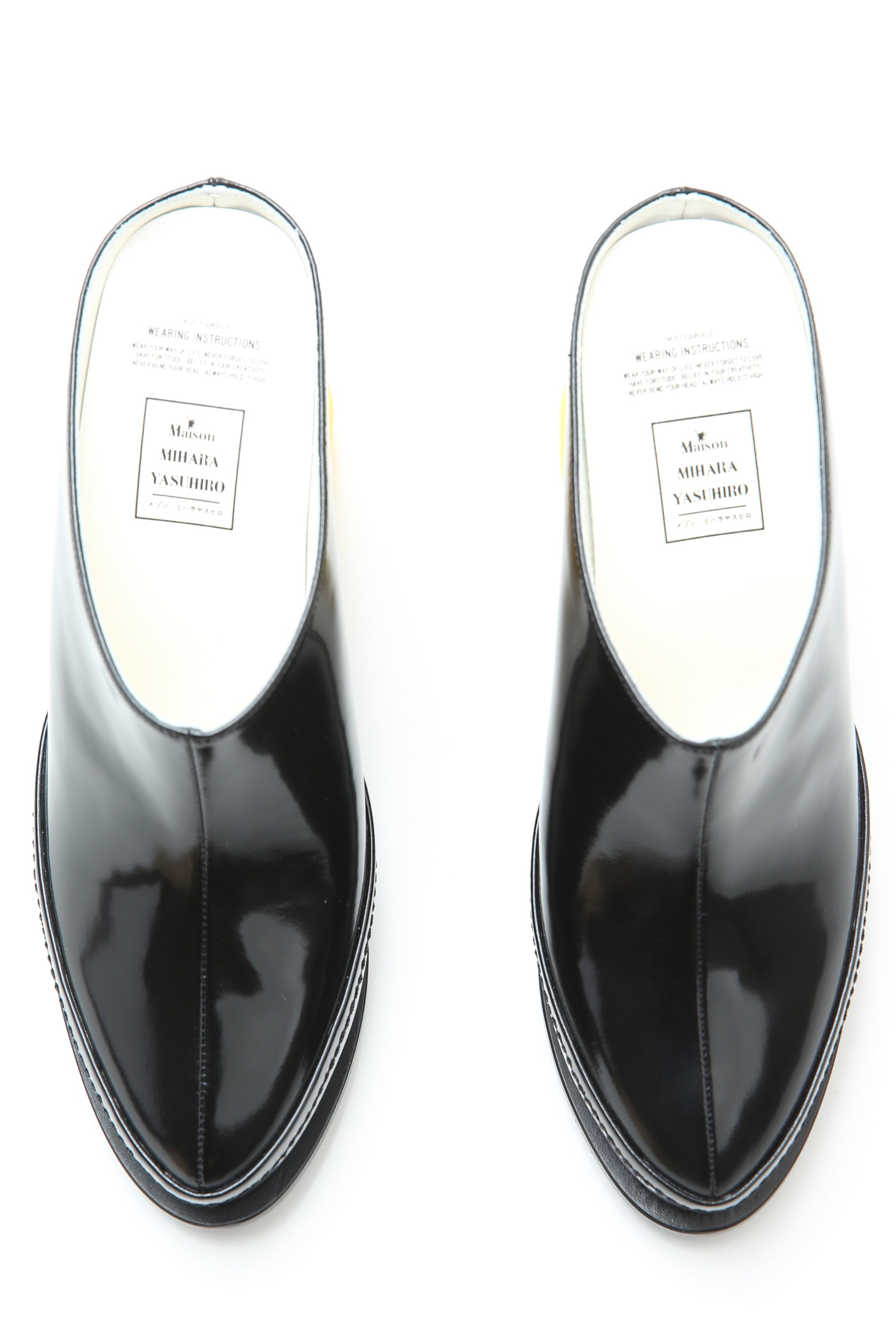 Maison MIHARA YASUHIRO Duck Heel ブーツ 38 Maison Mihara Yasuhiro - Duck Heel Boots Sandal - Black – Totem