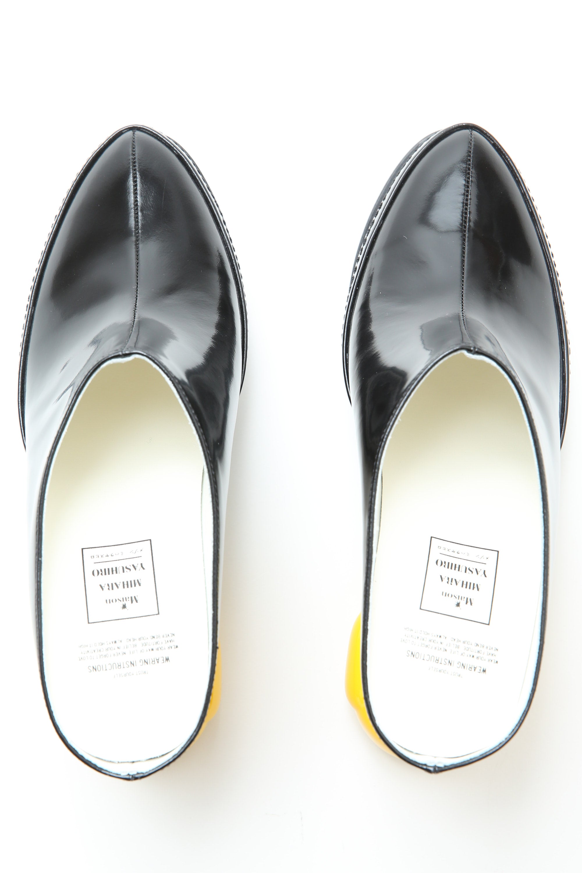 Maison Mihara Yasuhiro - Duck Heel Boots Sandal - Black – Totem