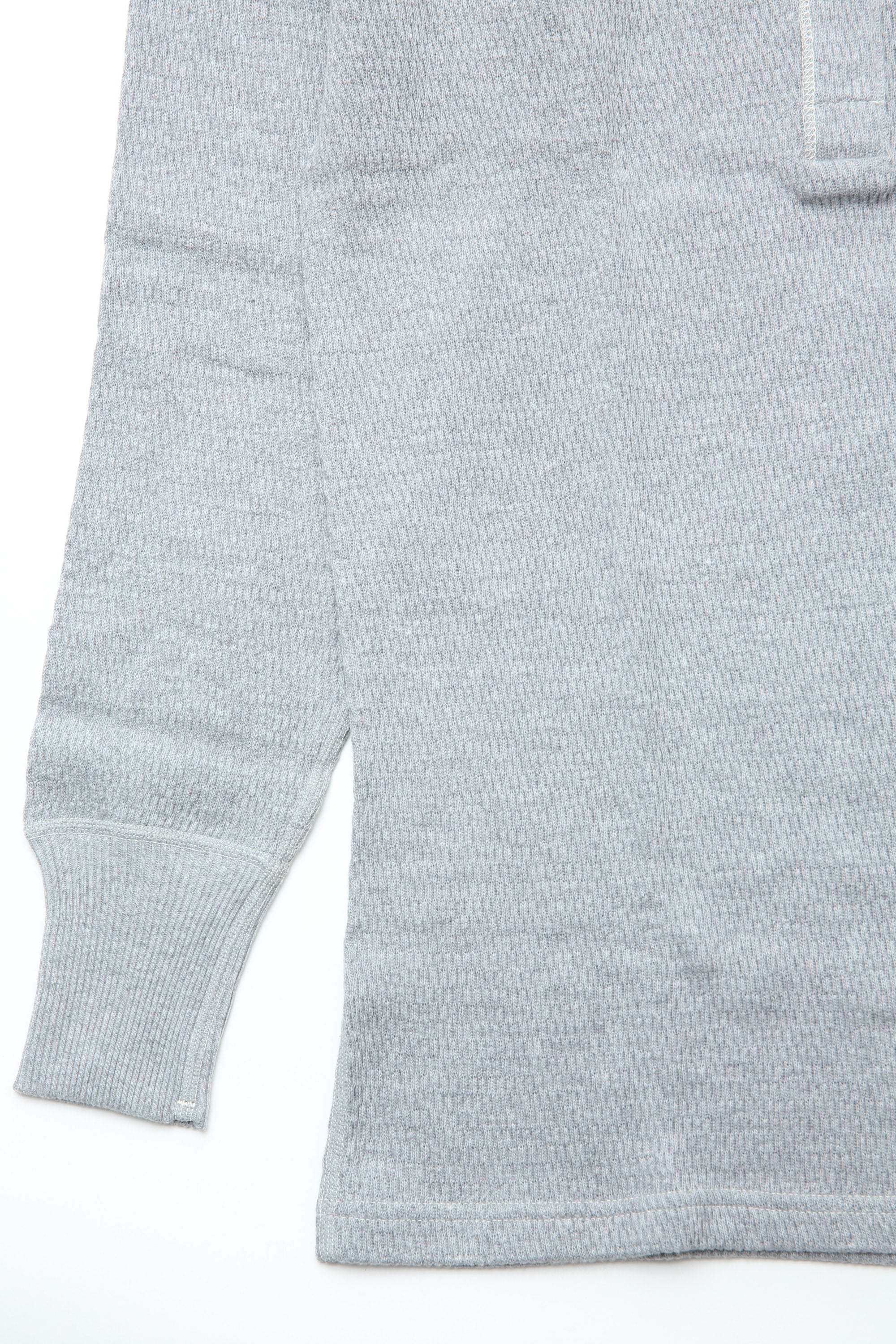 Warehouse & Co. Lot 5904 - Four Needle Henley Neck Waffle Long