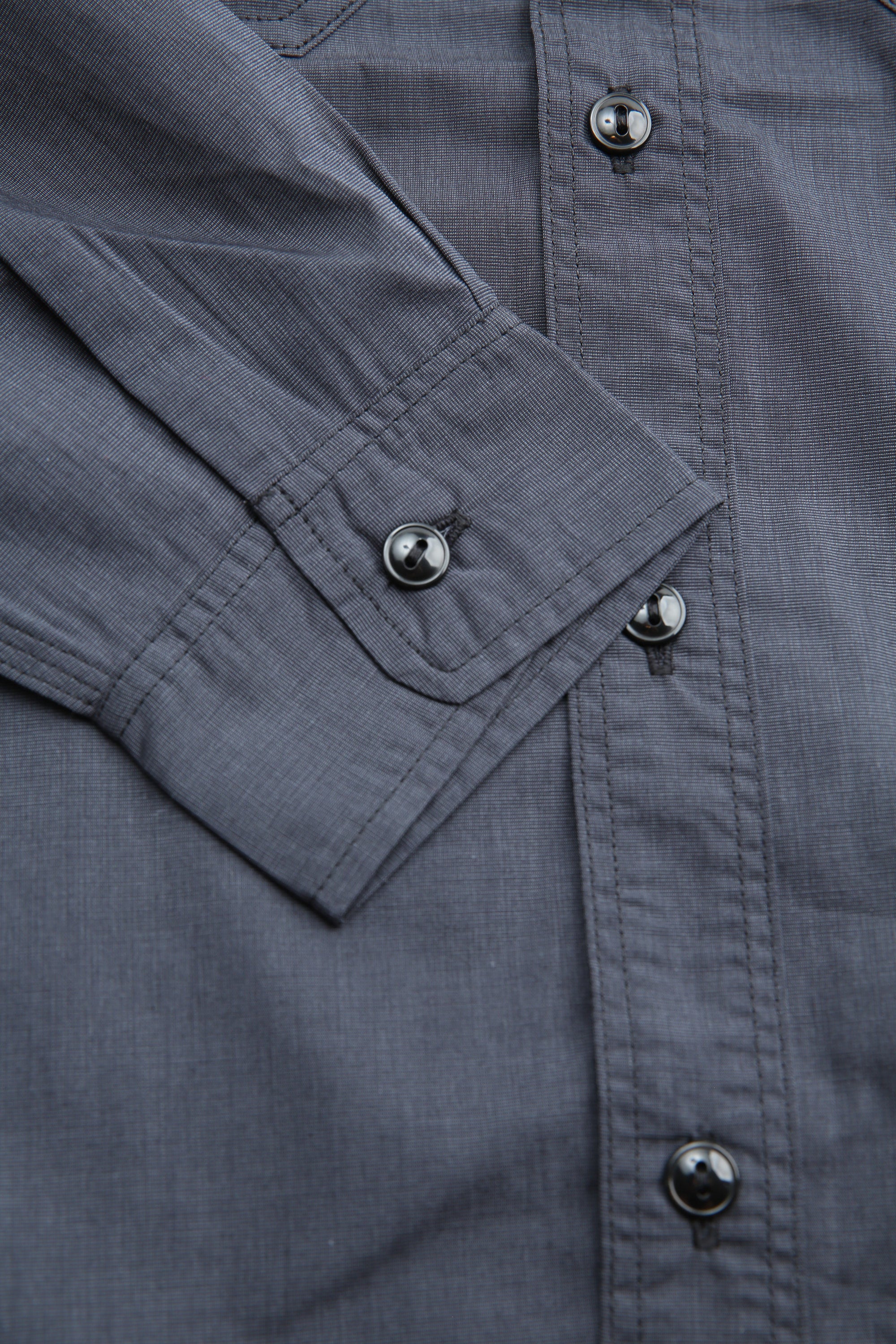 Sassafras Gardener Shirt A/C Broad - Black – Totem Brand Co.