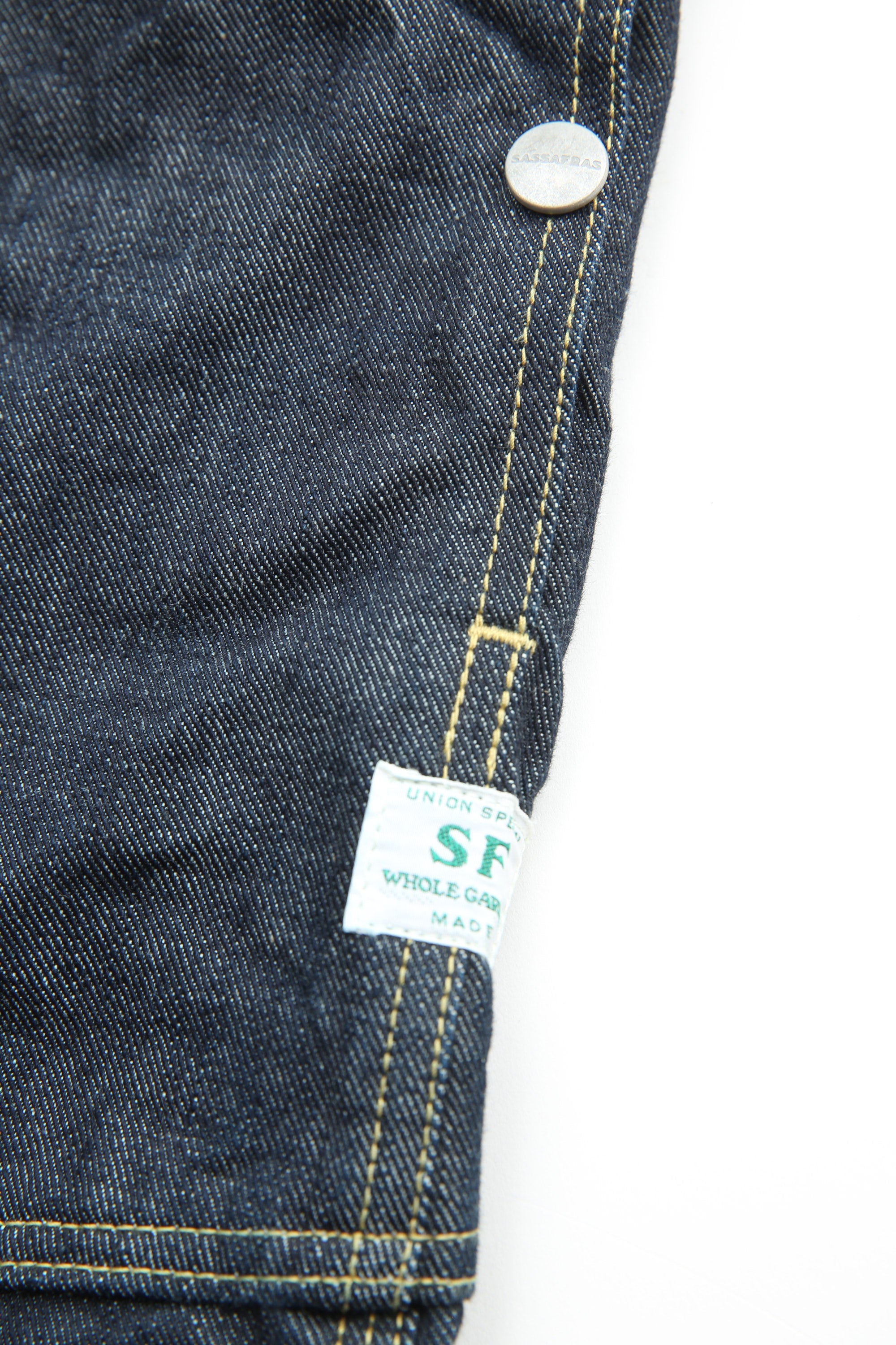 Sassafras Fall Leaf Gardener Pants 1/2 (Shorts) 13.5oz Denim