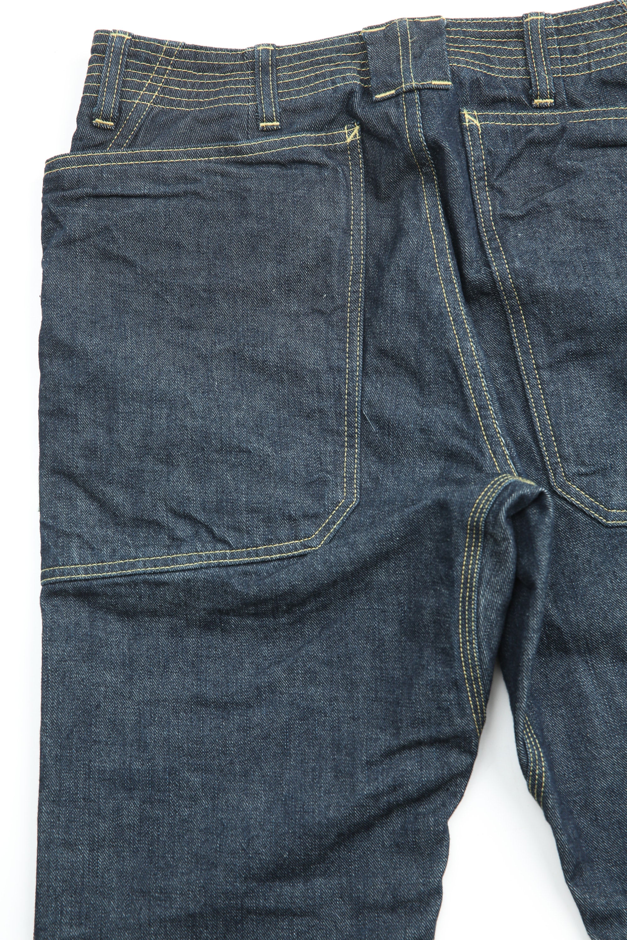 Sassafras Fall Leaf Sprayer Pants 13.5oz Denim - Indigo – Totem