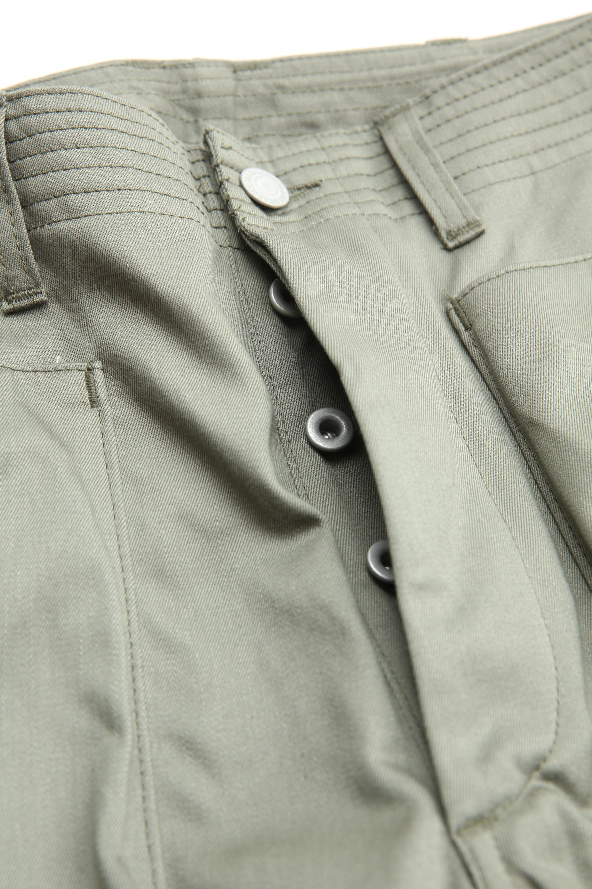 SASSAFRAS Digs Crew Pants オリーブ　サイズL DIGS CREW PANTS 4/5 – WORDS SOUNDS COLORS & SHAPES