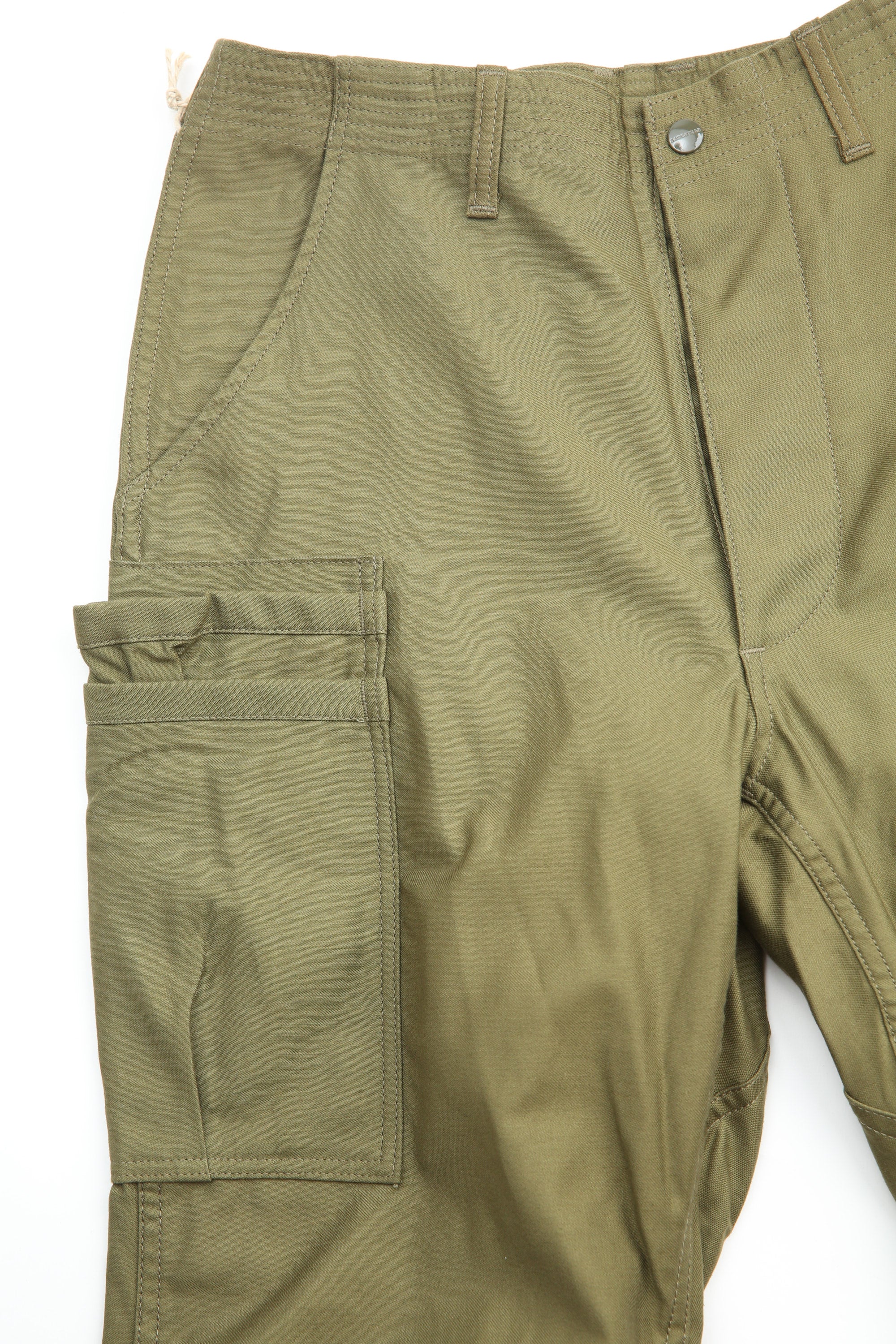 Sassafras Overgrown Pants 4/5 Back Satin - Olive – Totem Brand Co.