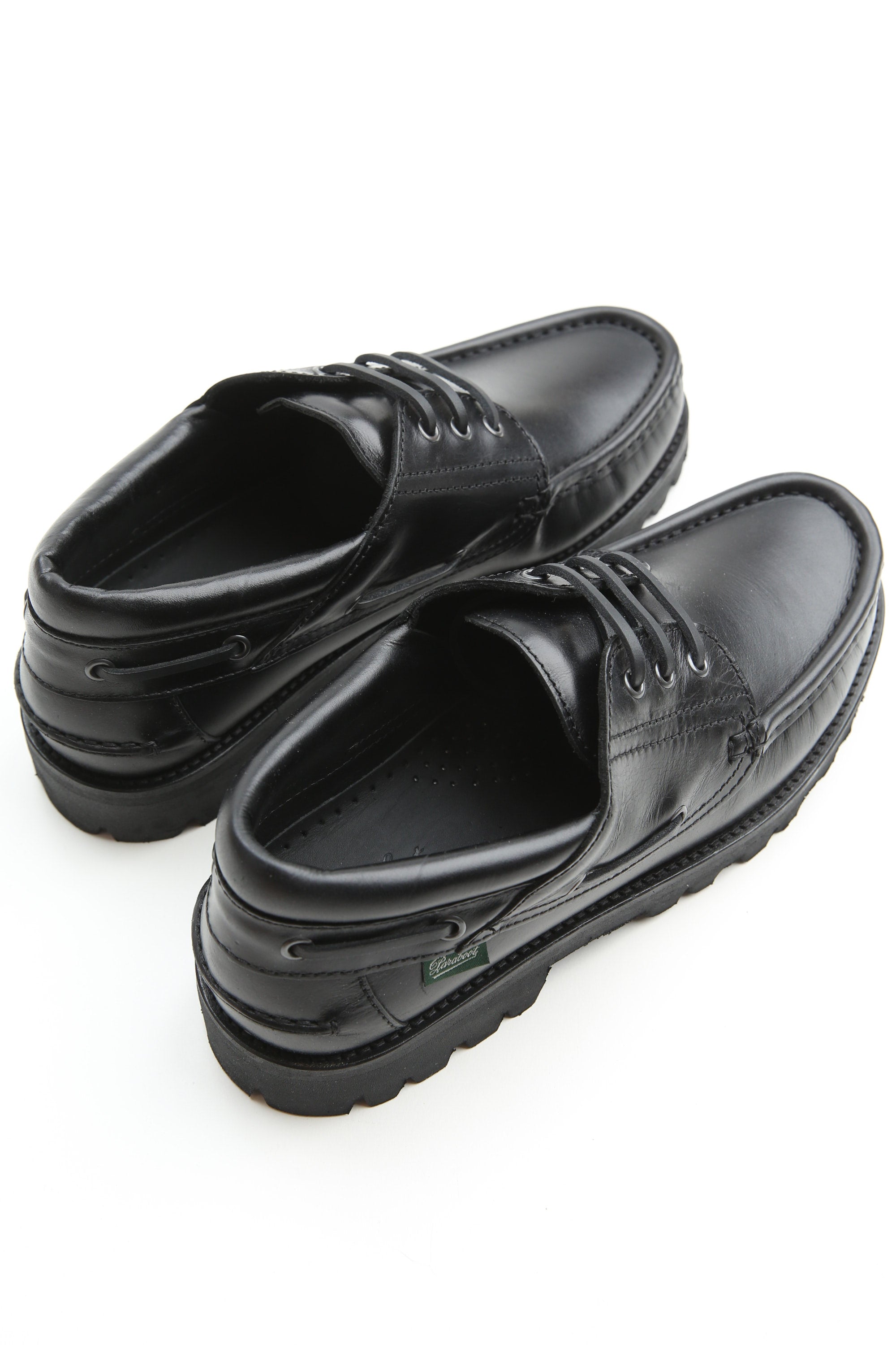 Paraboot Men's Briac/Jannu Noire - Lisse Noir – Totem Brand Co.