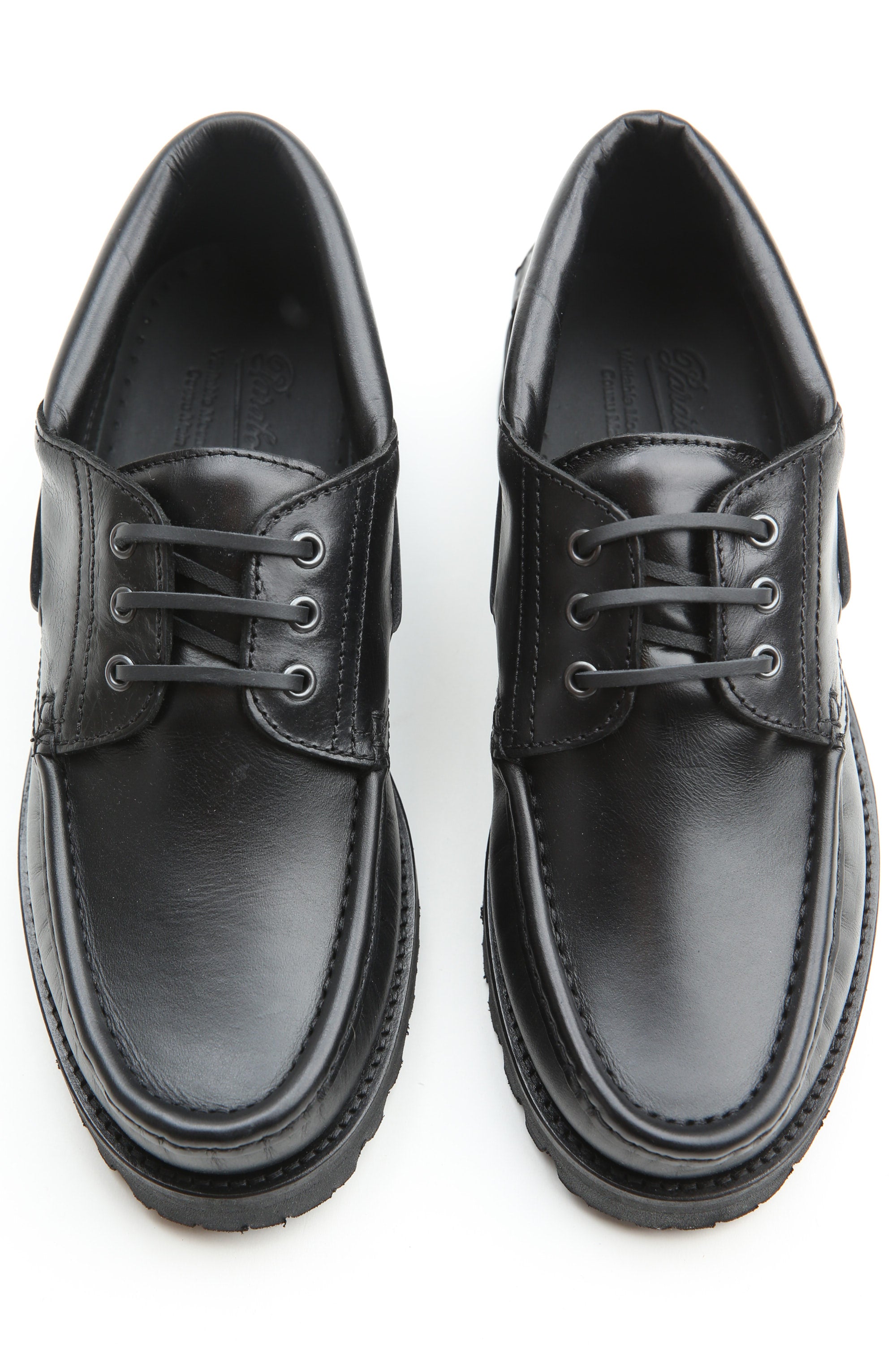 Paraboot Men's Briac/Jannu Noire - Lisse Noir – Totem Brand Co.
