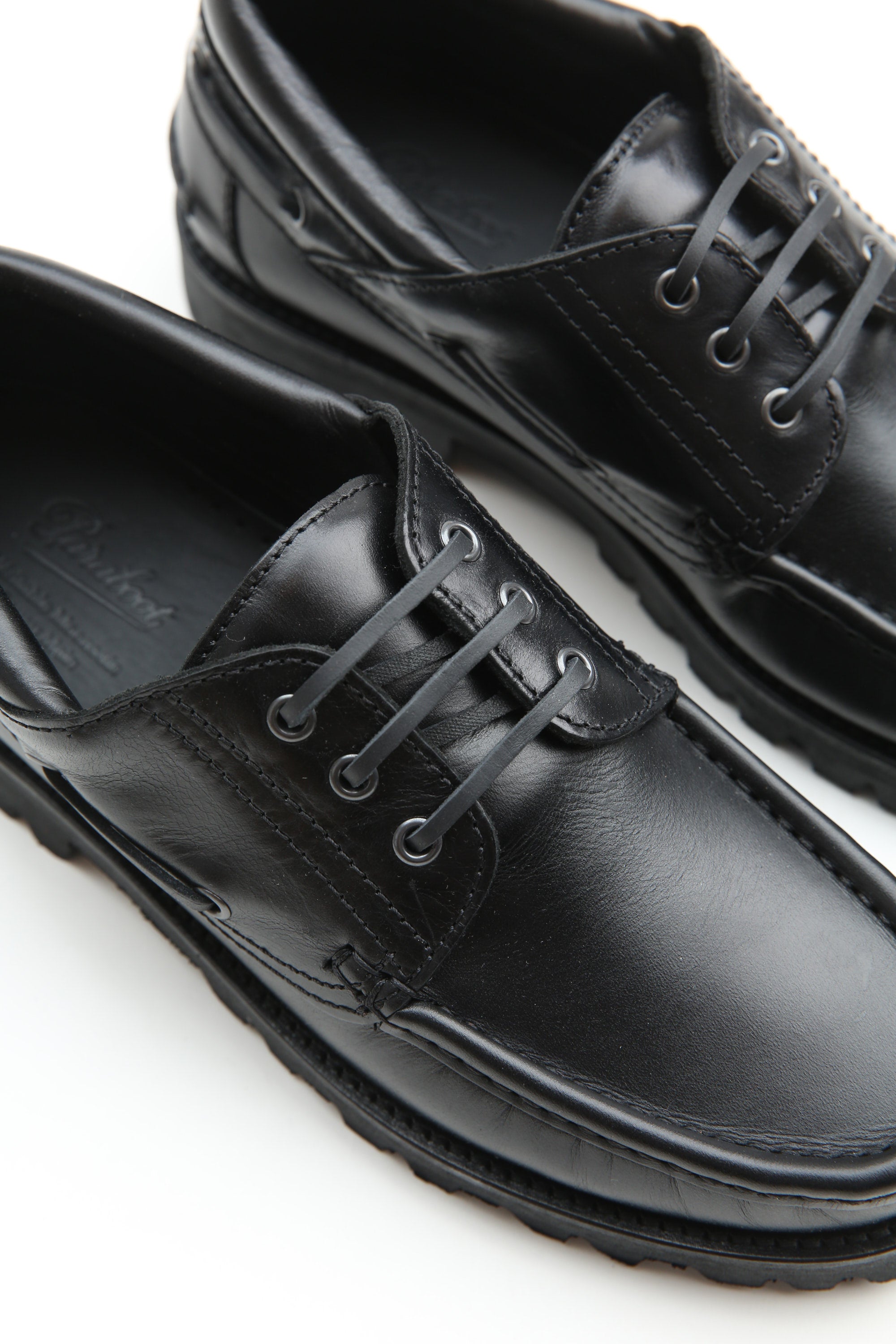 Paraboot Men's Briac/Jannu Noire - Lisse Noir – Totem Brand Co.