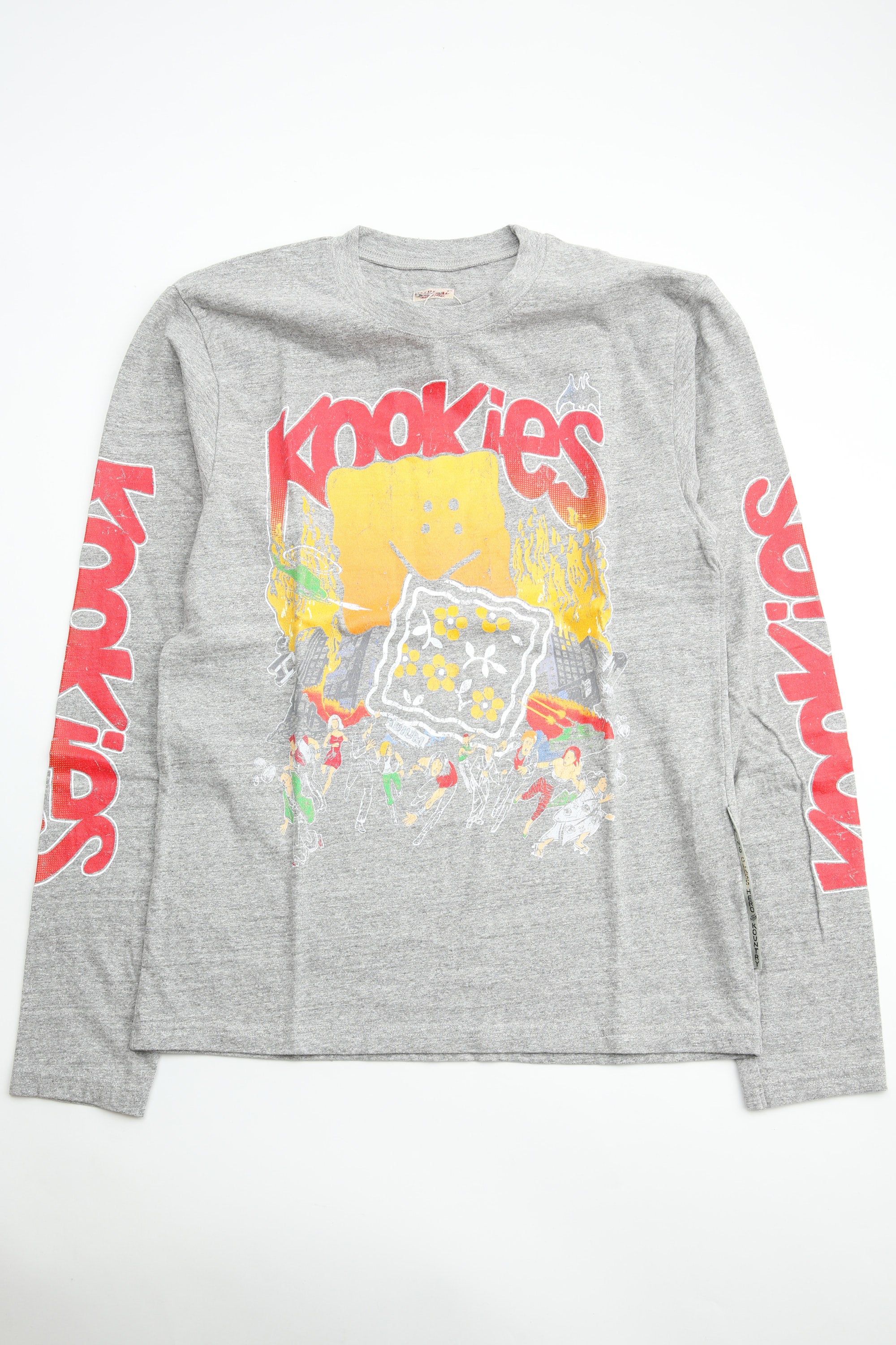 トップス Border button fly long sleeve T-shirt border long sleeve t-shirt/2size | F A S H I R U