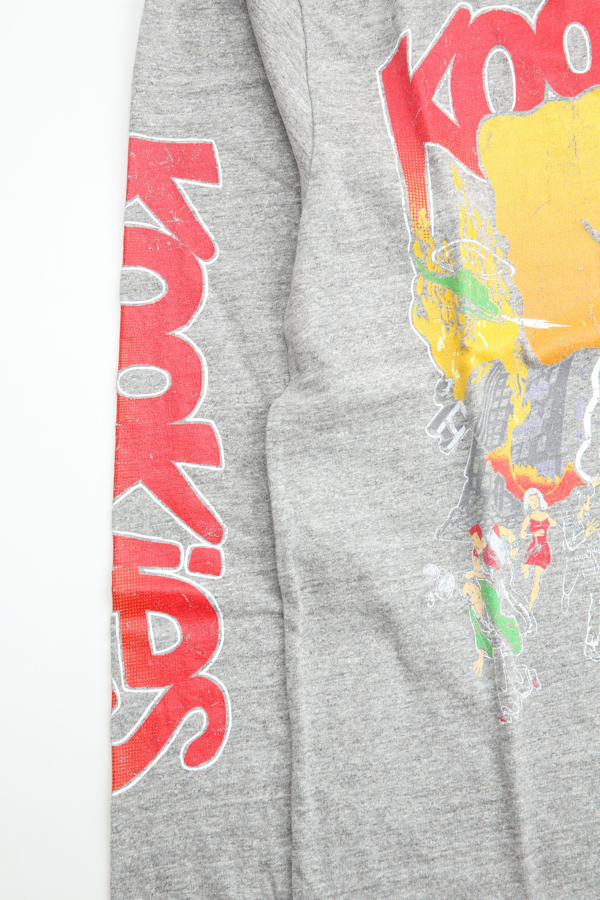 Kapital TOP JERSEY CREW LONGS SLEEVE T (BUSTER PECKISH BOWY