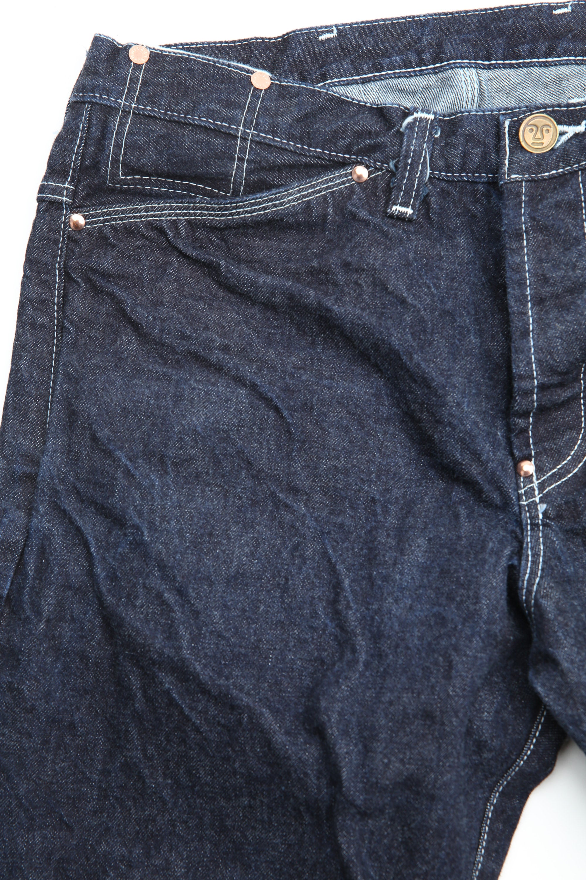 Tender Co. TYPE 130 TAPERED JEANS - Rinsed Selvedge Denim – Totem