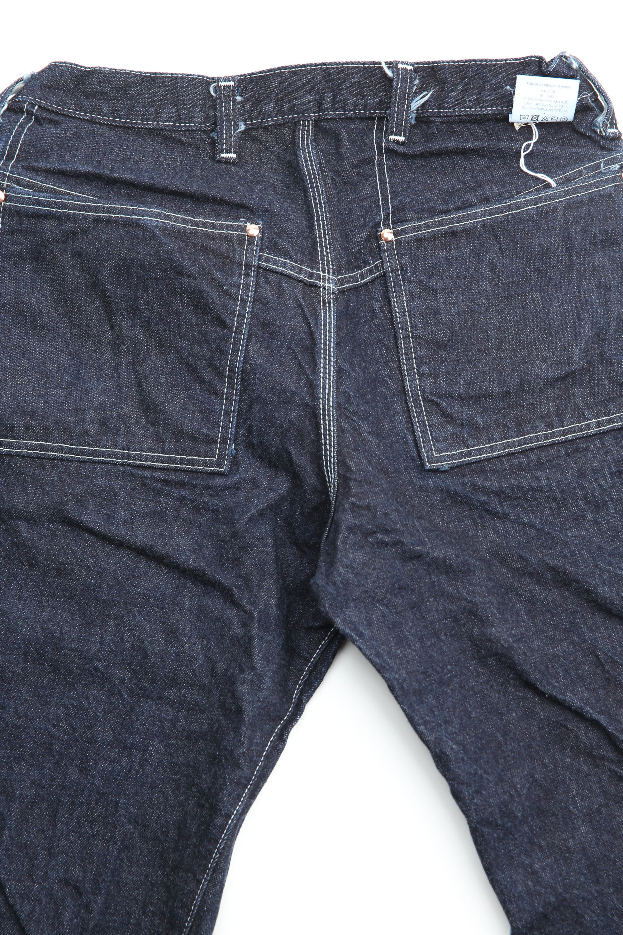 Tender Co. TYPE 130 TAPERED JEANS - Rinsed Selvedge Denim – Totem