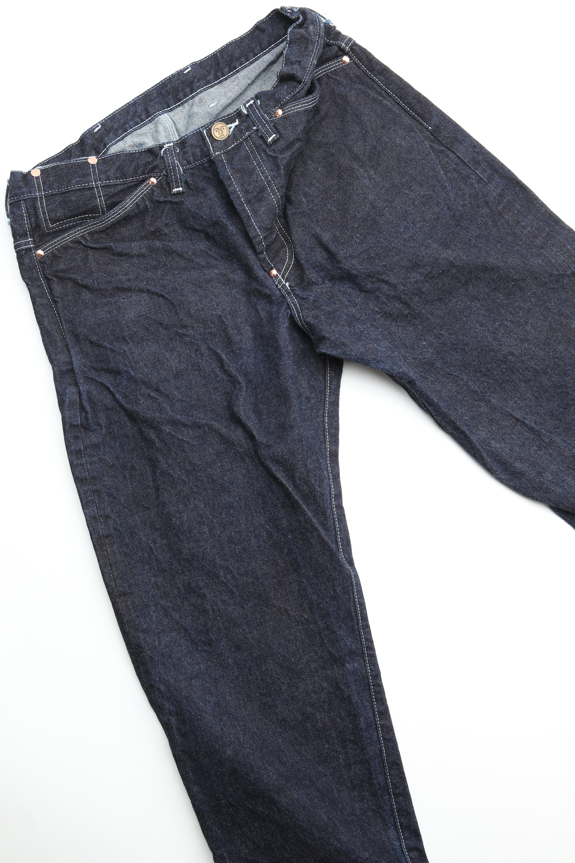Tender Co. TYPE 130 TAPERED JEANS - Rinsed Selvedge Denim – Totem