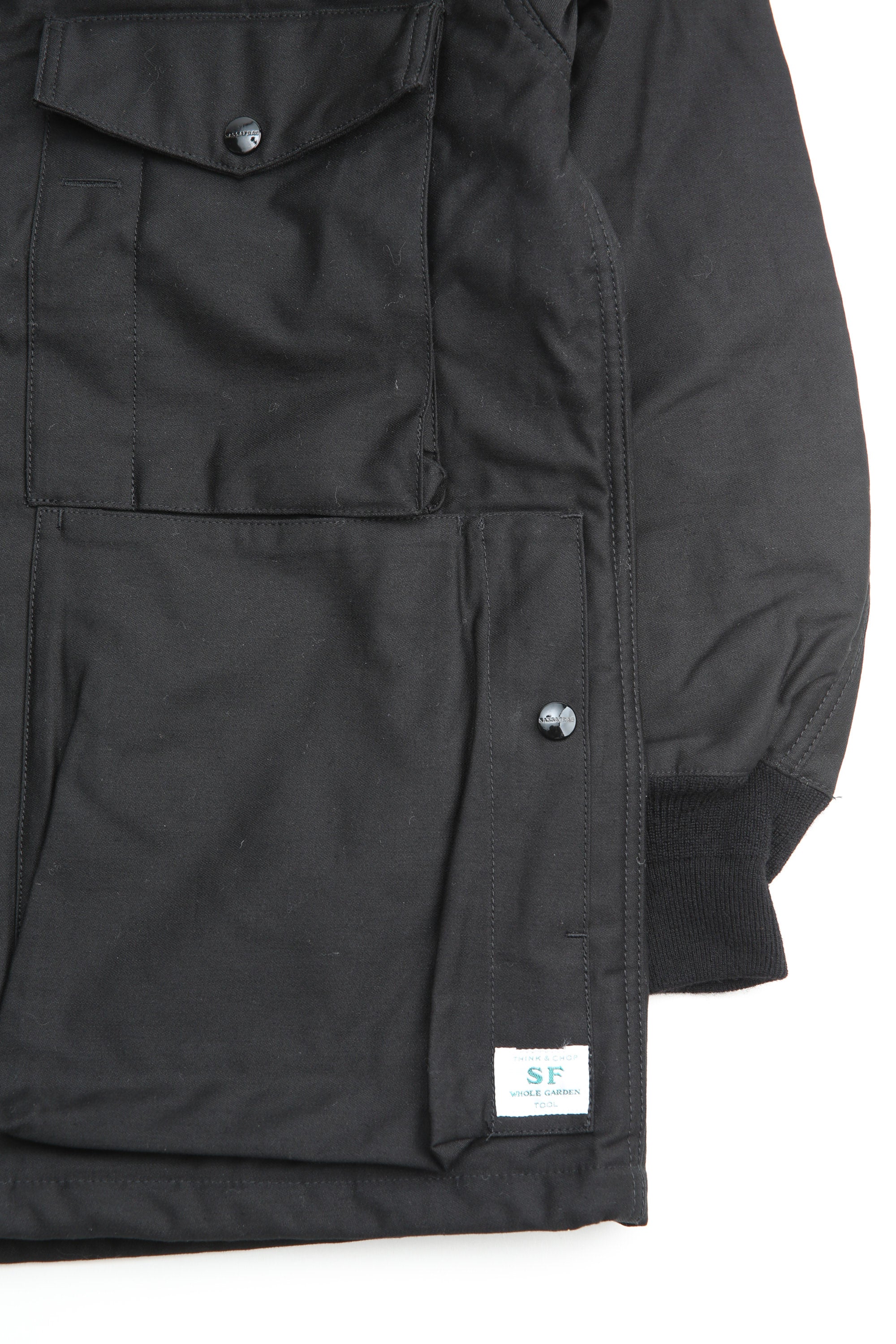 Sassafras D/C Armor Breaker Back Satin - Black – Totem Brand Co.