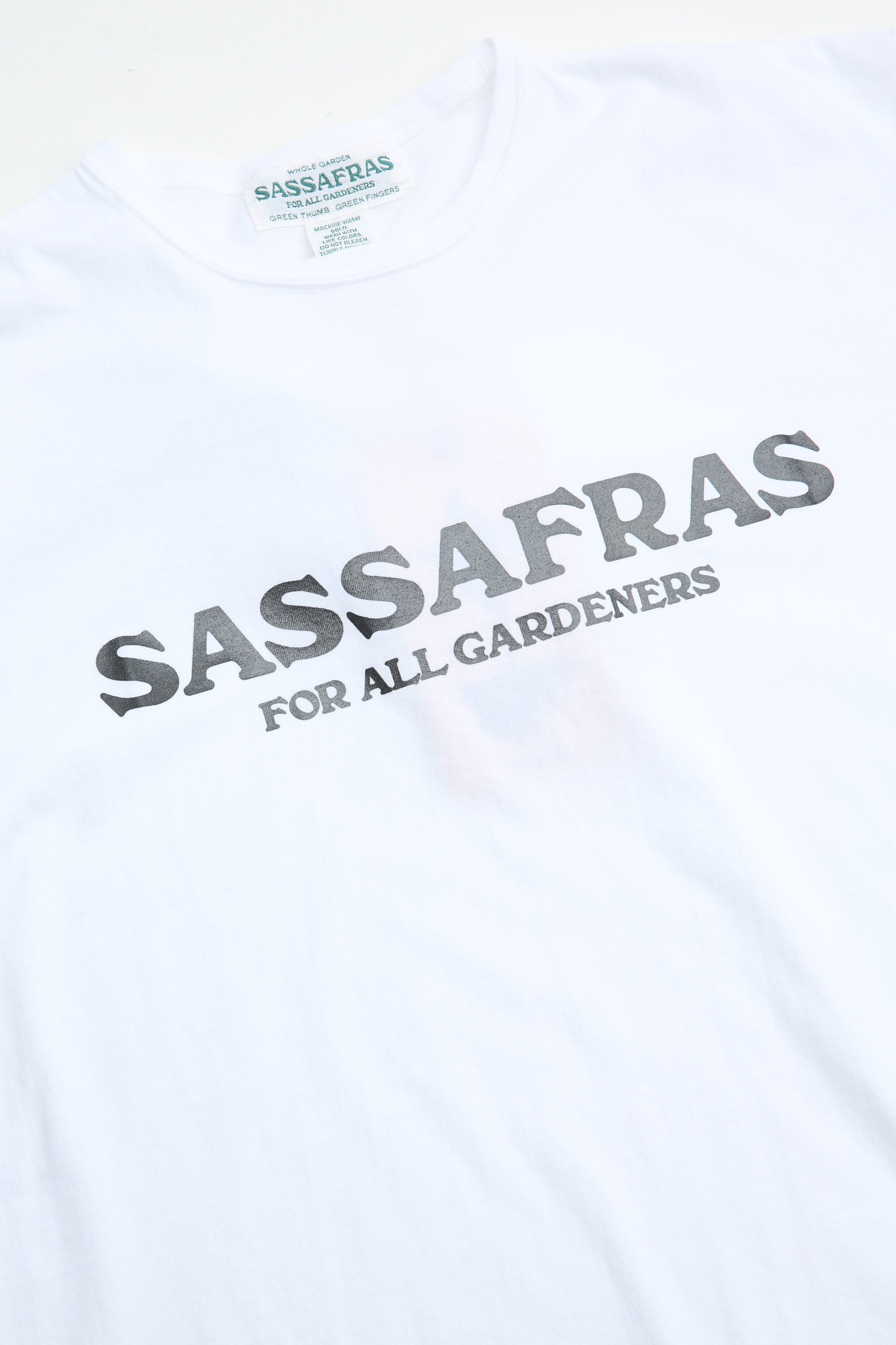 Sassafras T-Shirt 1/2 Single Yarn Cotton - White – Totem Brand Co.