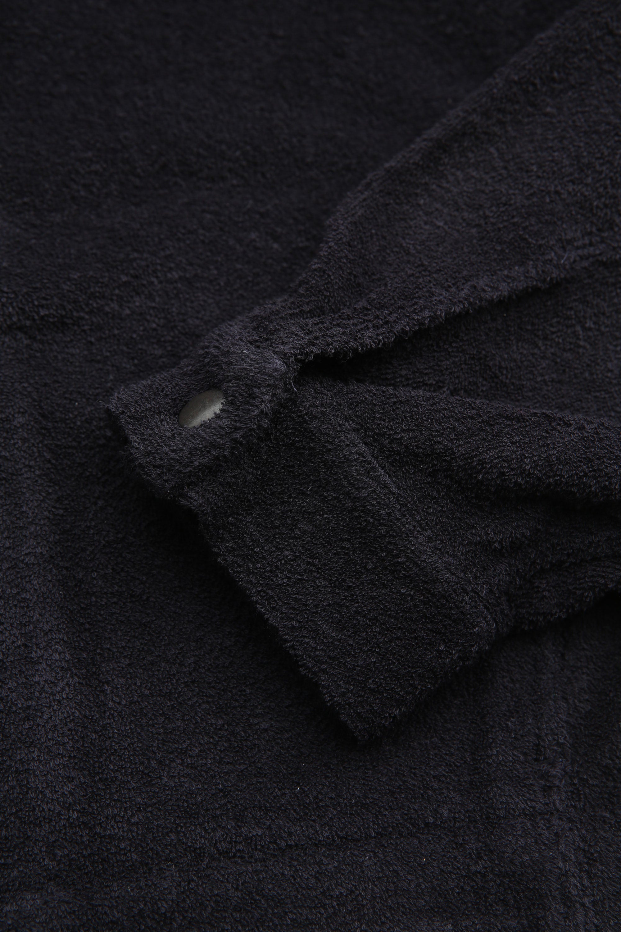 Auralee Cotton Nylon Pile Zip Parka - Navy – Totem Brand Co.