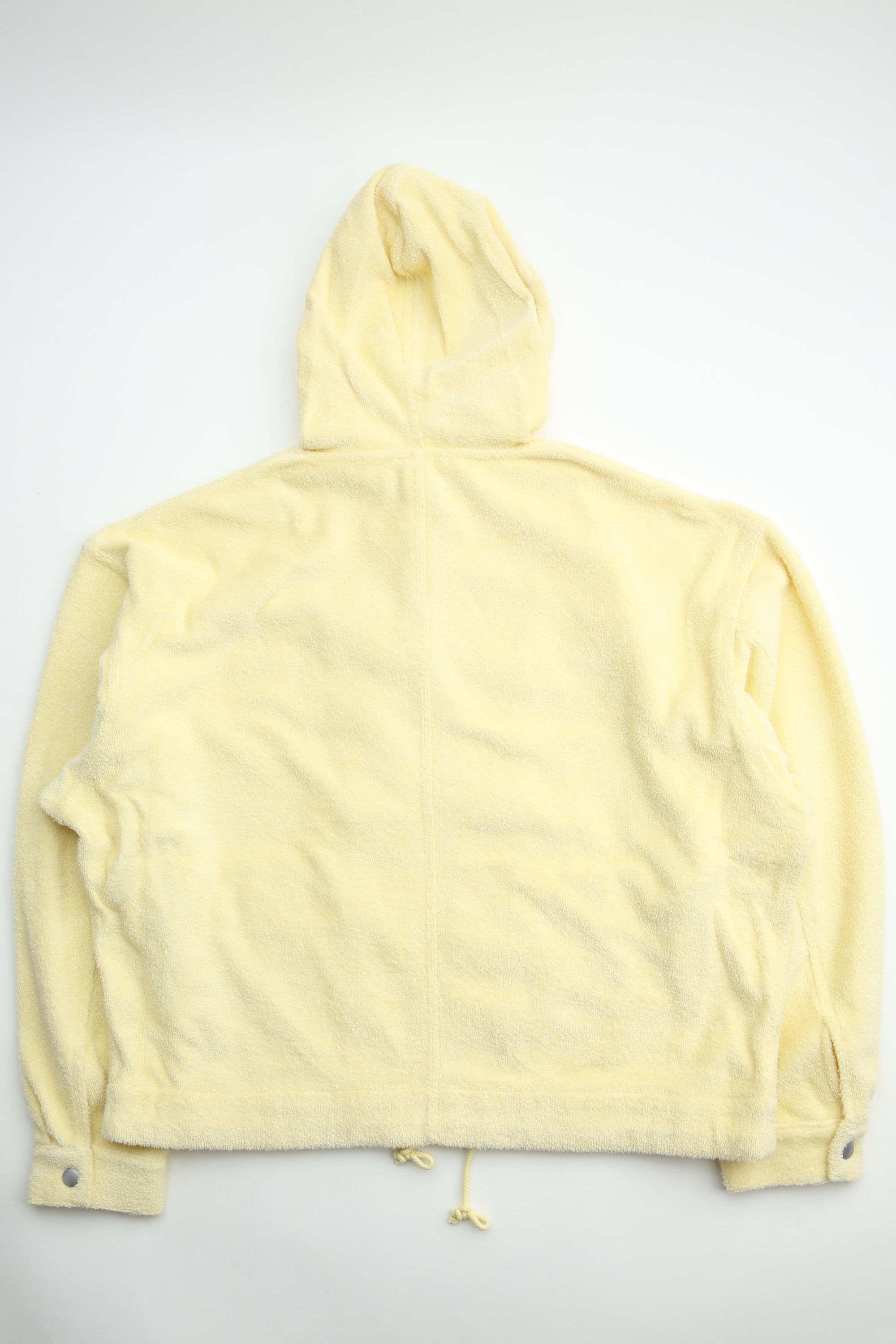 Auralee Cotton Nylon Pile Zip Parka - Light Yellow – Totem Brand Co.