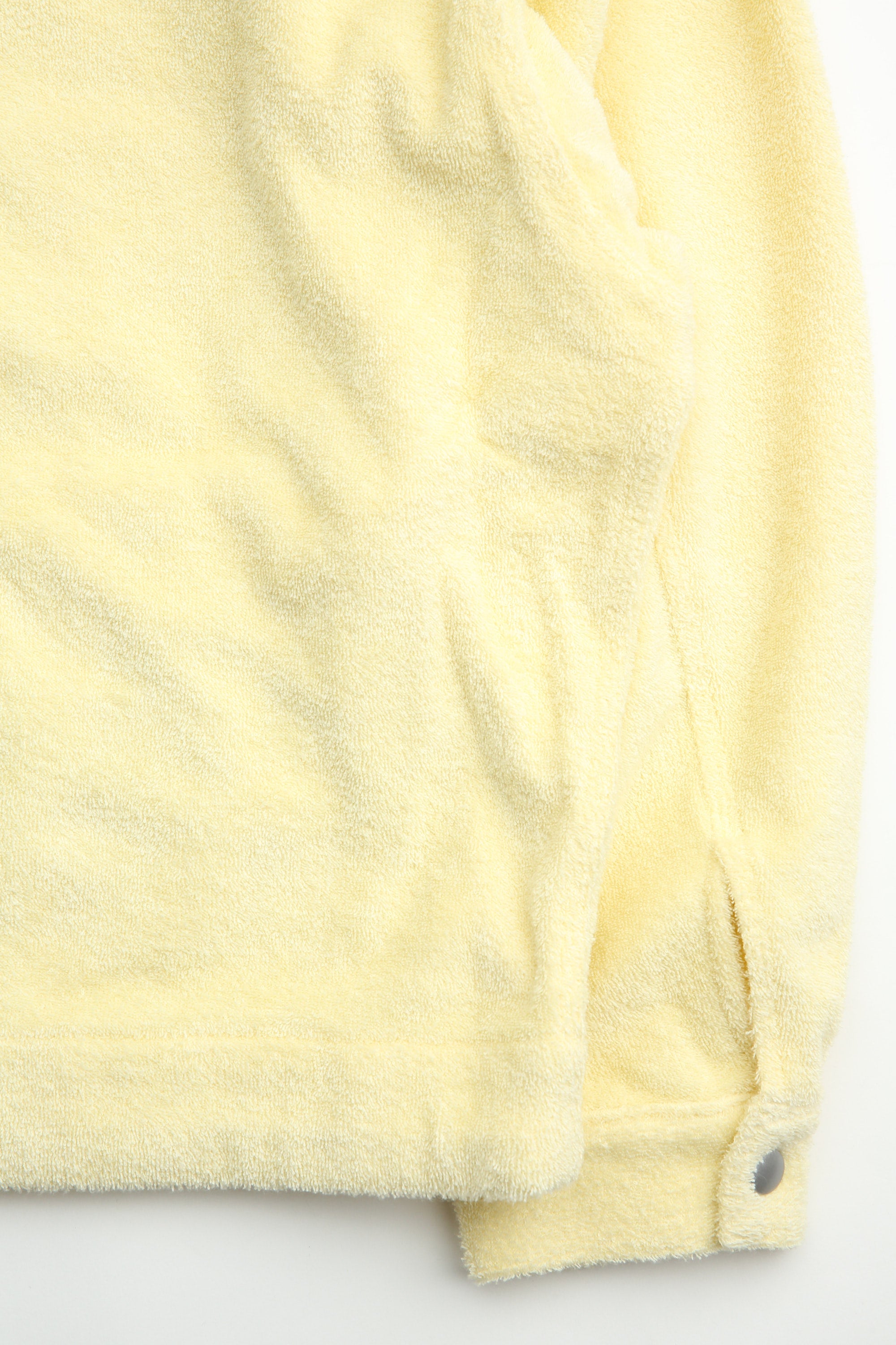 Auralee Cotton Nylon Pile Zip Parka - Light Yellow – Totem Brand Co.