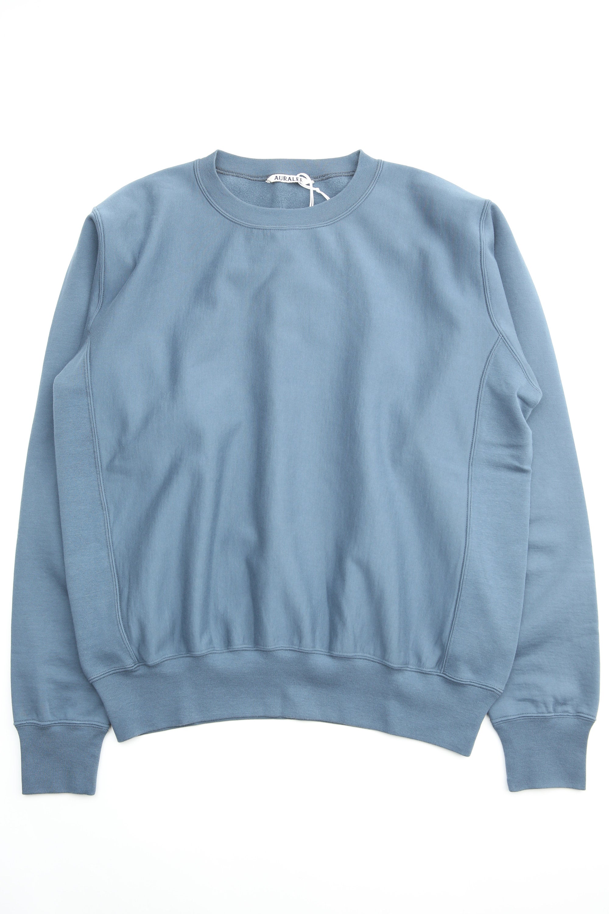 Auralee Elastic High Gauge Sweat P/O - Dusty Blue – Totem Brand Co.