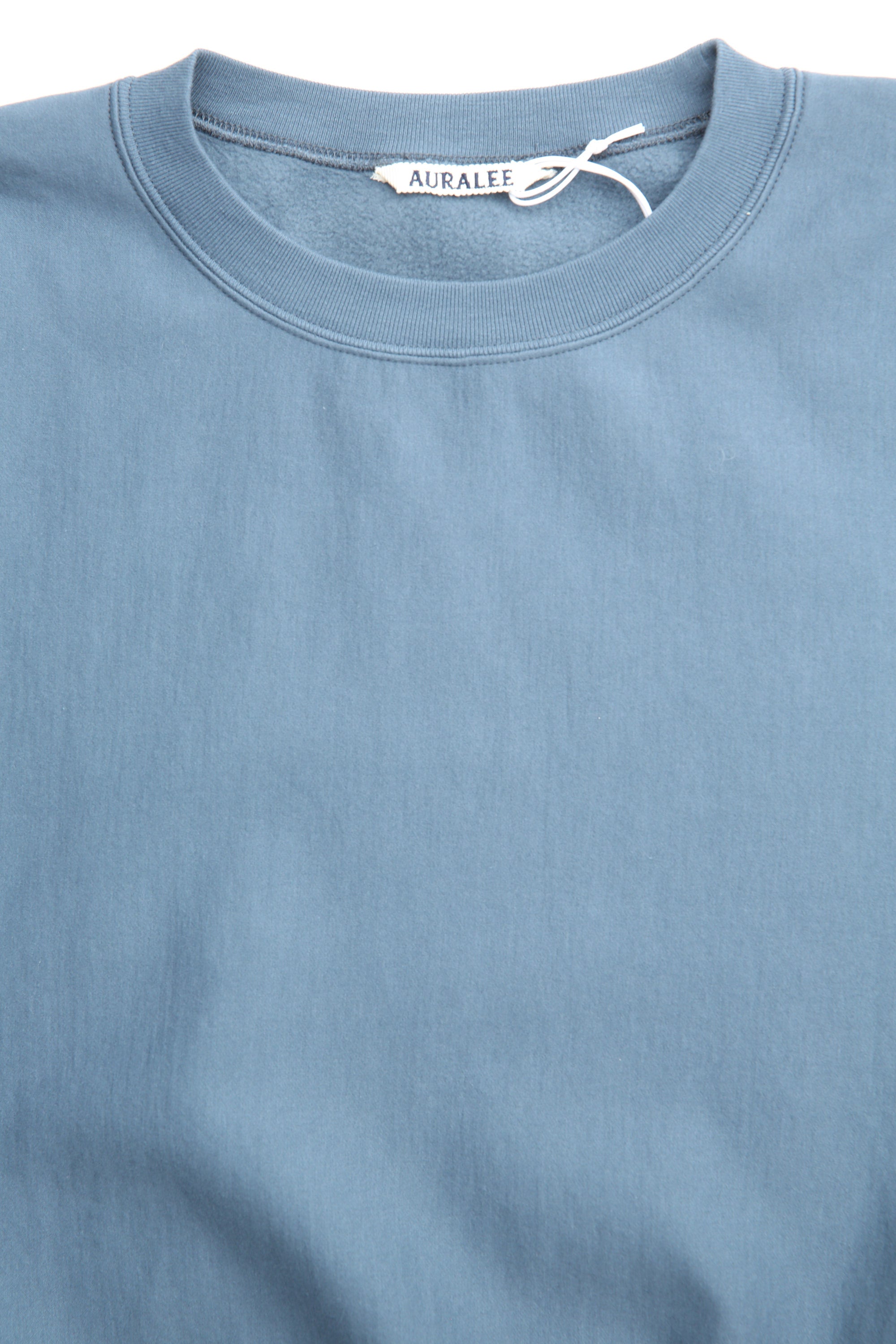 Auralee Elastic High Gauge Sweat P/O - Dusty Blue – Totem Brand Co.