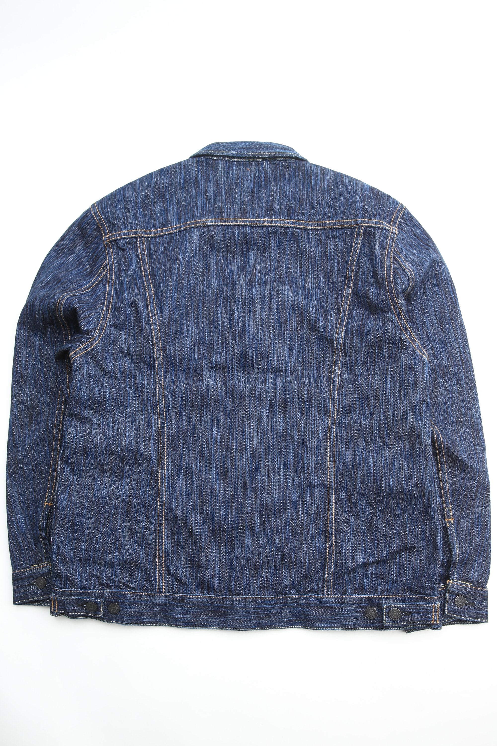 Pure Blue Japan [6225-D] Men's Woven Waterfall Denim Type 2 Jacket