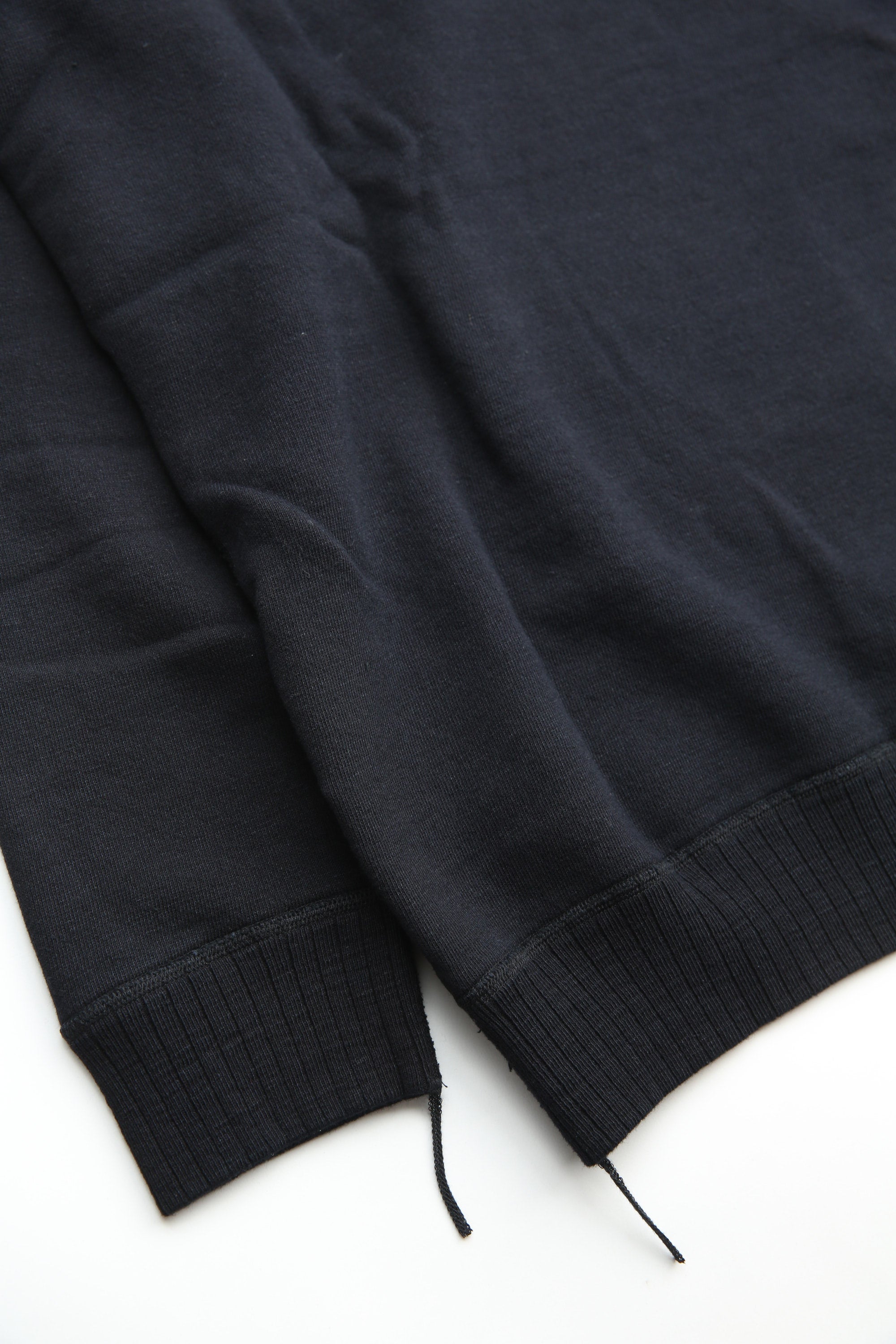 Pure Blue Japan [5410-IDBK] Men's Knitted Hoodie - Indigo/Black