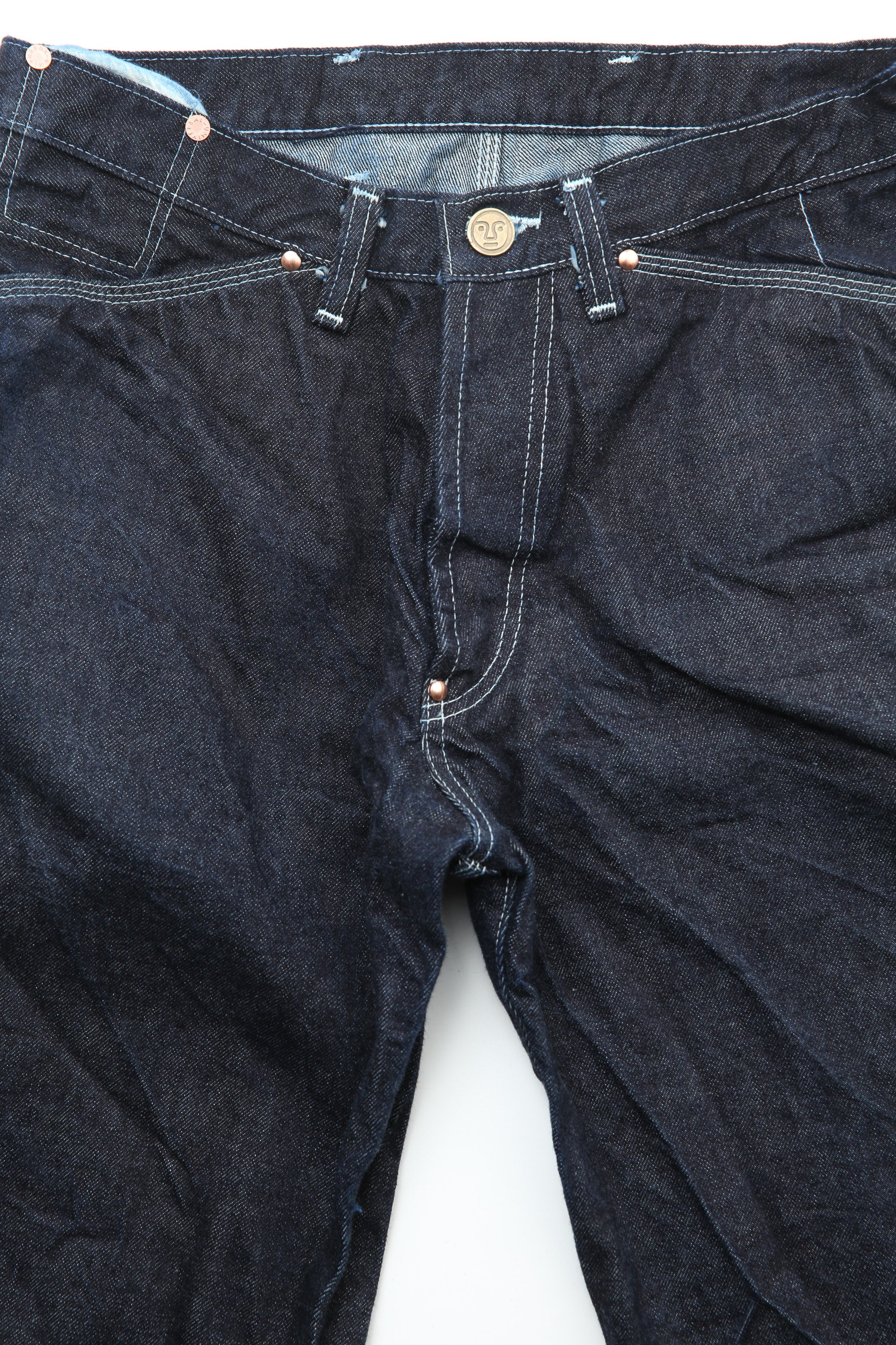 Tender Co. 136 Oxford Jeans - Rinsed 16oz Selvedge Denim – Totem