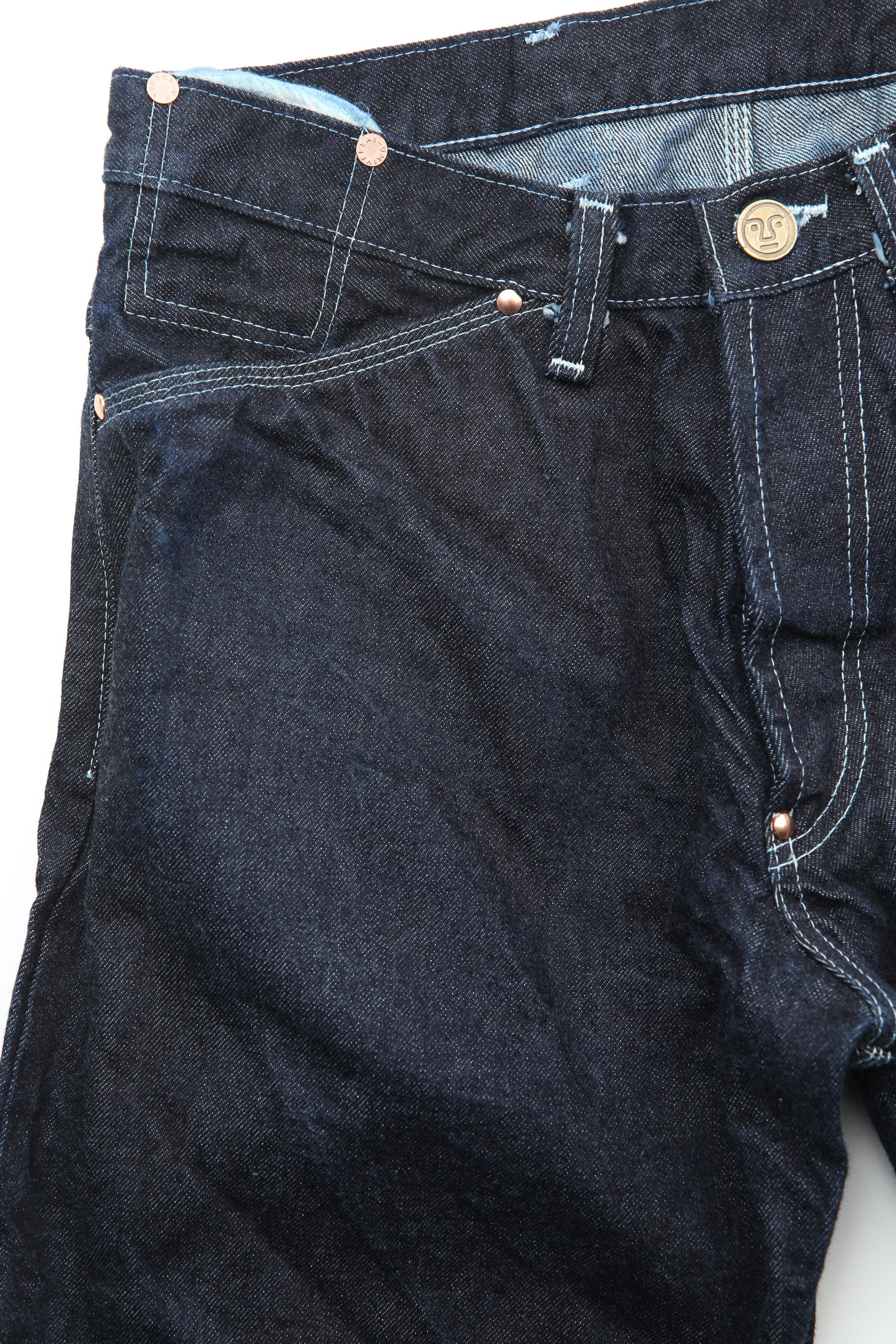 Tender Co. 136 Oxford Jeans - Rinsed 16oz Selvedge Denim – Totem