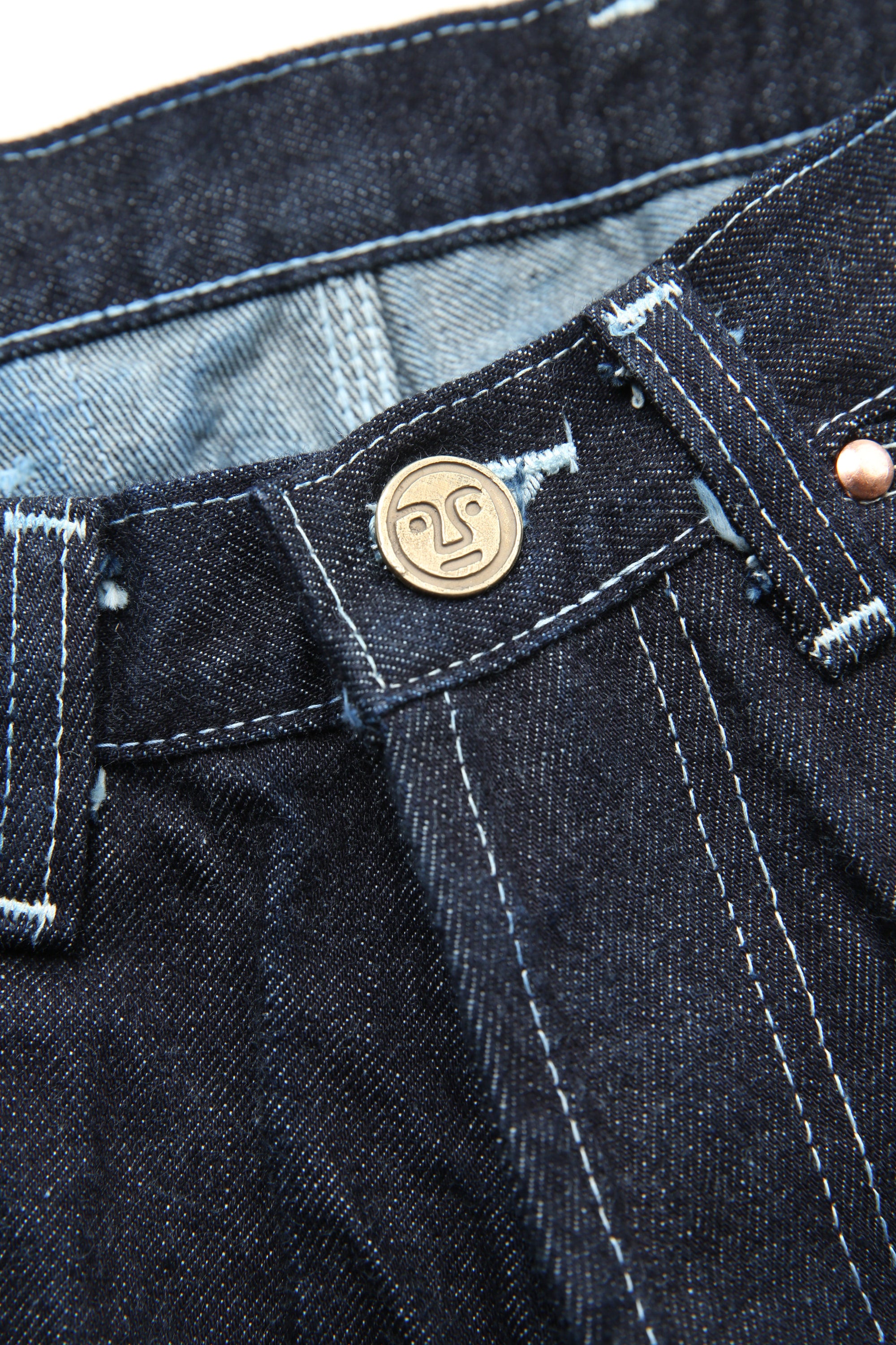 Tender Co. 136 Oxford Jeans - Rinsed 16oz Selvedge Denim – Totem