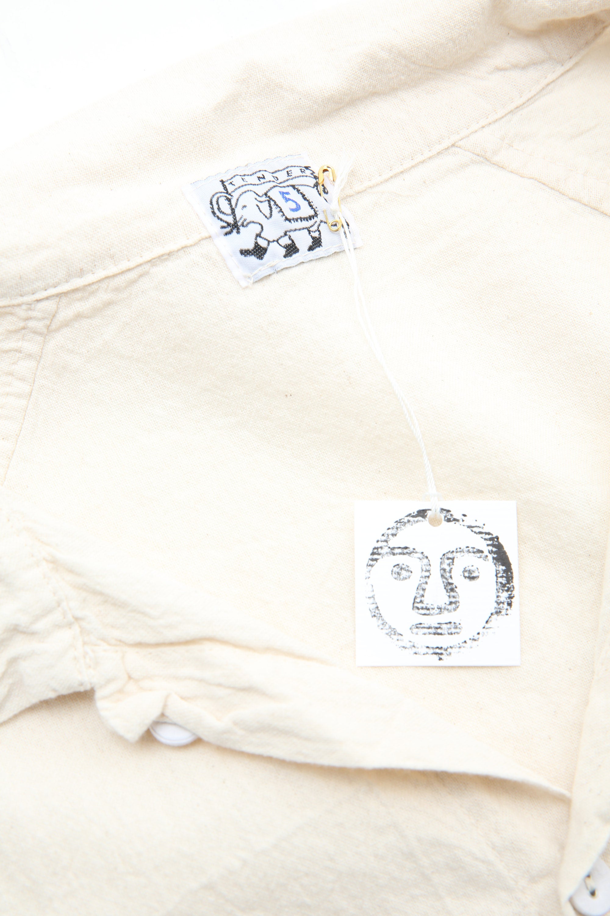 Tender Co.417 Threequarter Sleeve Frock Shirt- Rinsed Cotton
