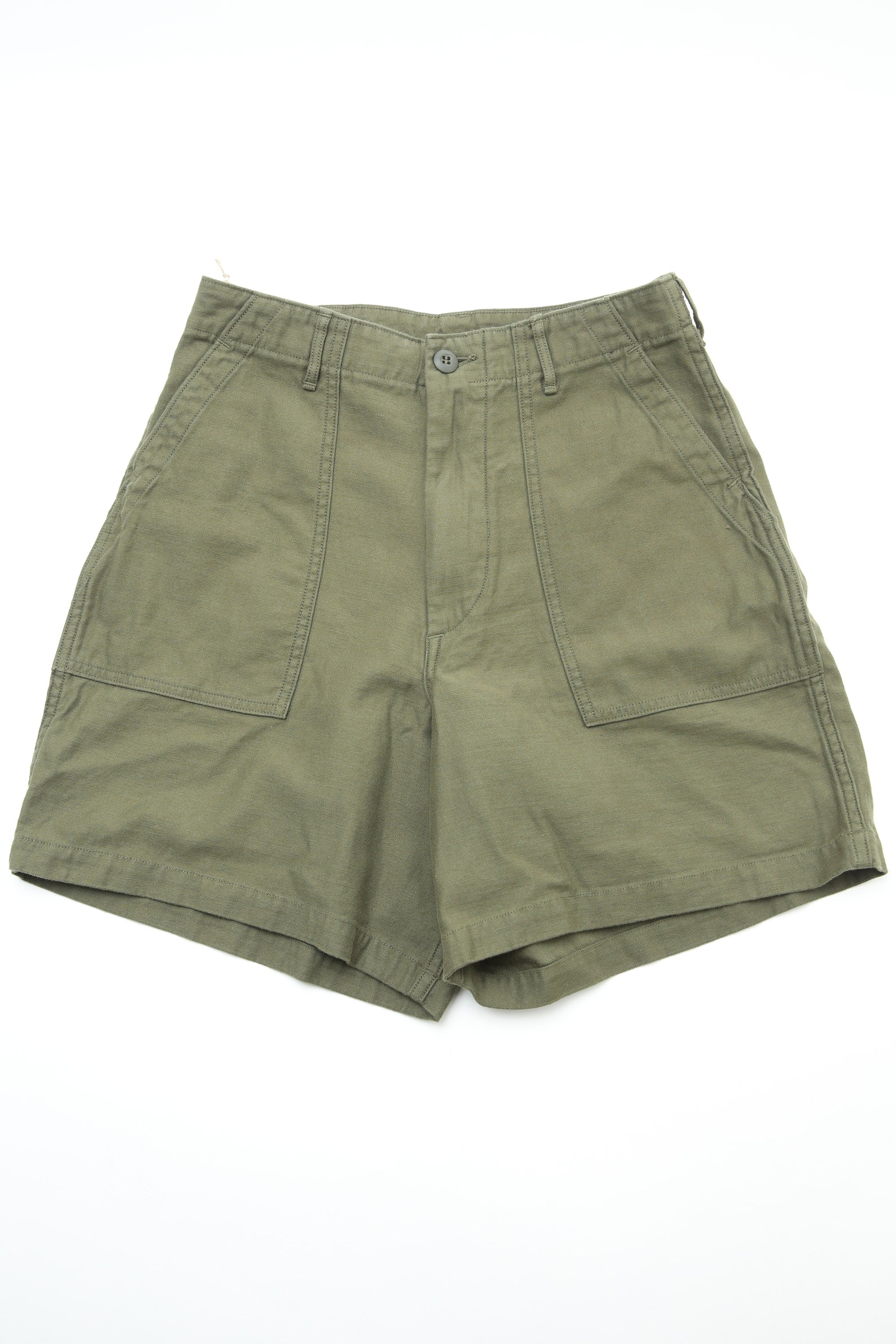 orSlow Women's Fatigue Short Pants - Dark Olive – Totem Brand Co.
