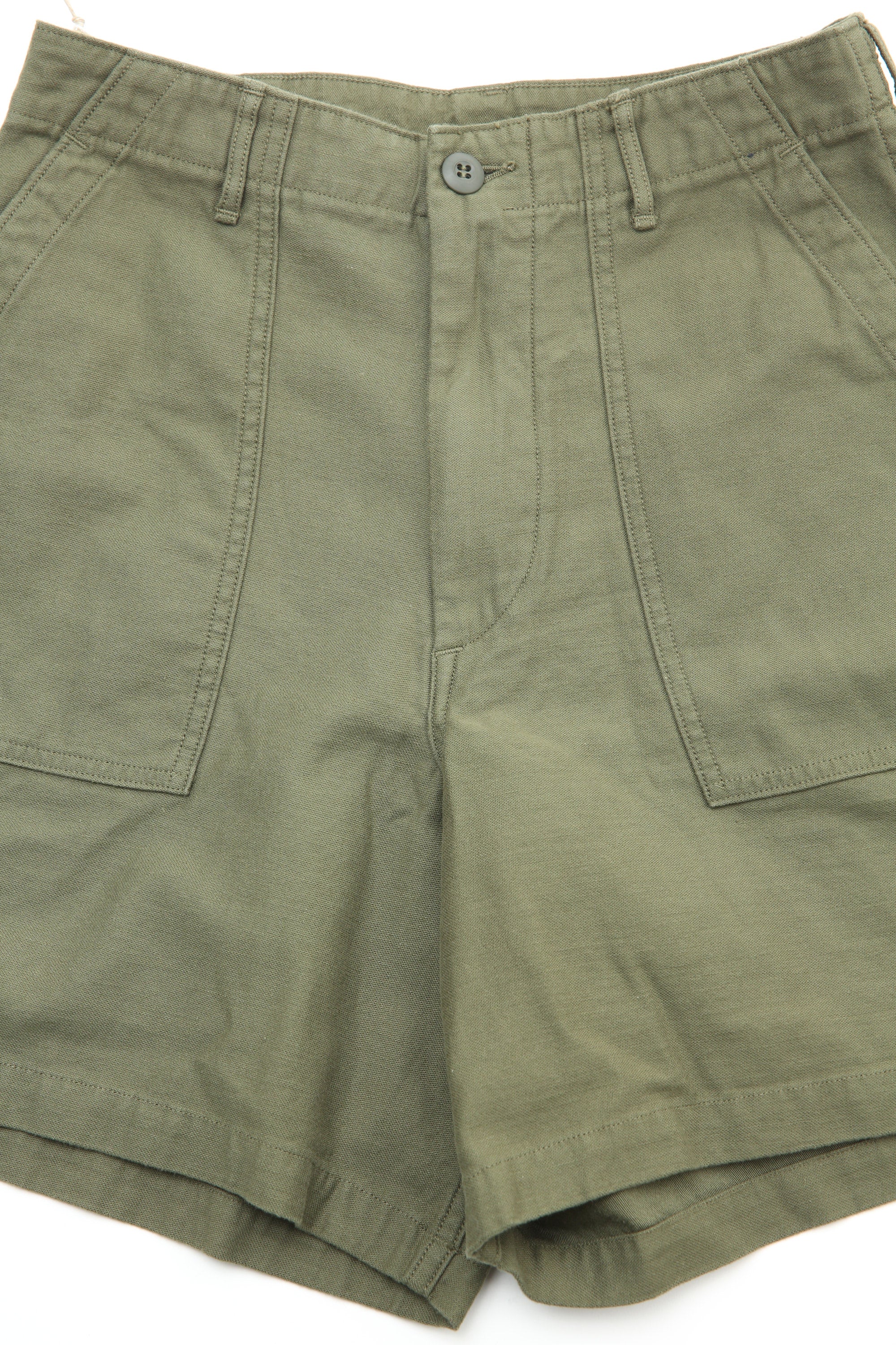 orSlow Women's Fatigue Short Pants - Dark Olive – Totem Brand Co.